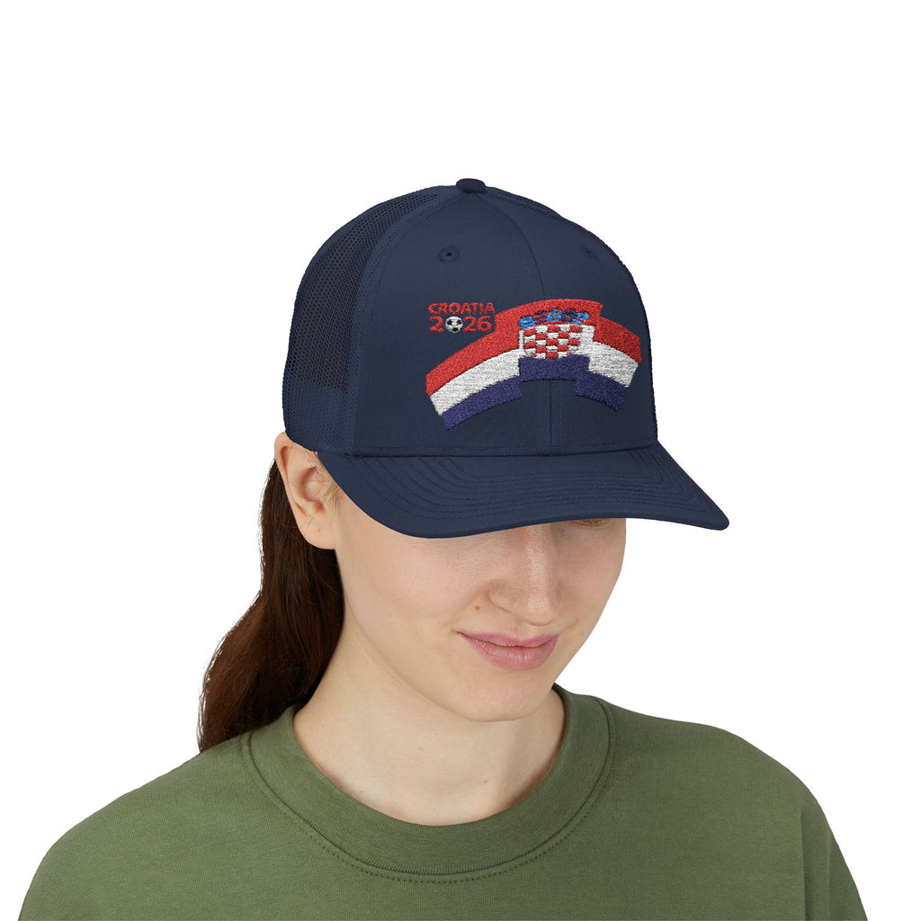 Croatia 2026 Flag Trucker Cap