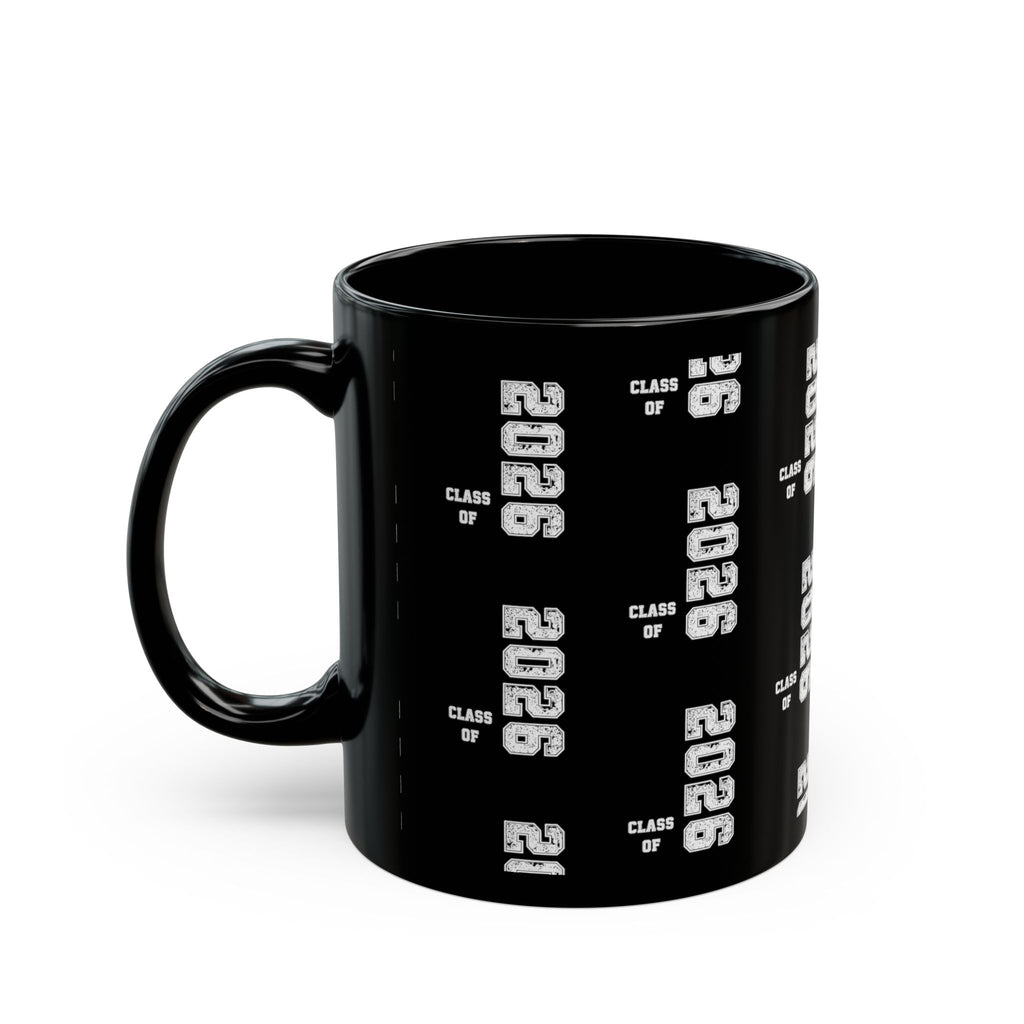 Class of 2026 Black Graduation Mug – 11oz & 15oz Ceramic