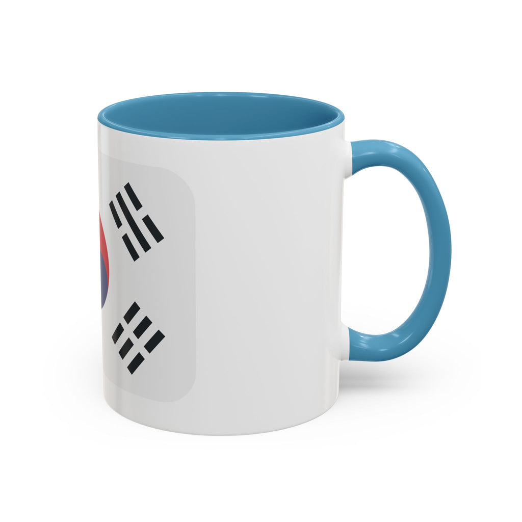 South Korea Accent Coffee Mug (11, 15oz)