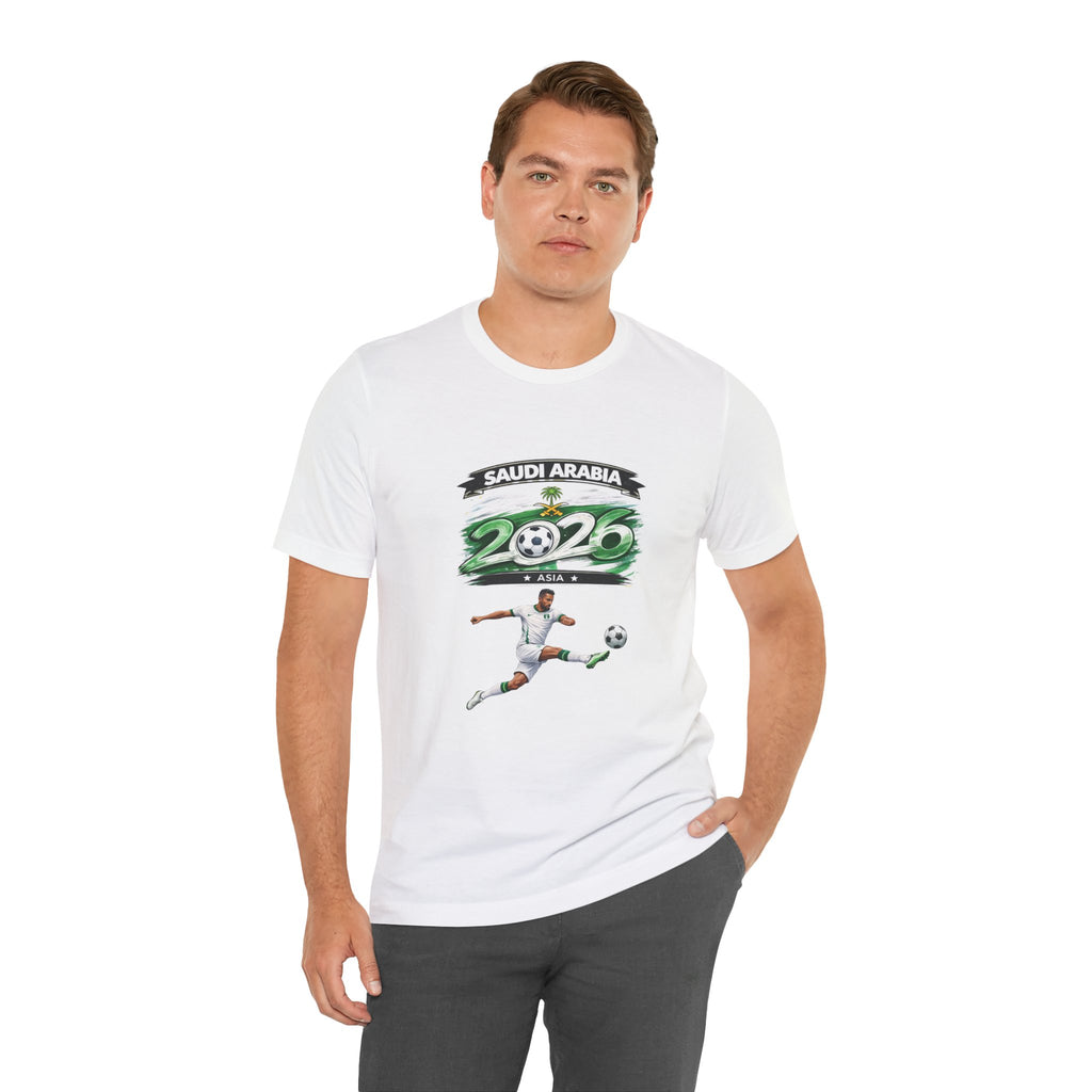 Saudi Arabia 2026 Soccer T-Shirt – Football Fan Jersey