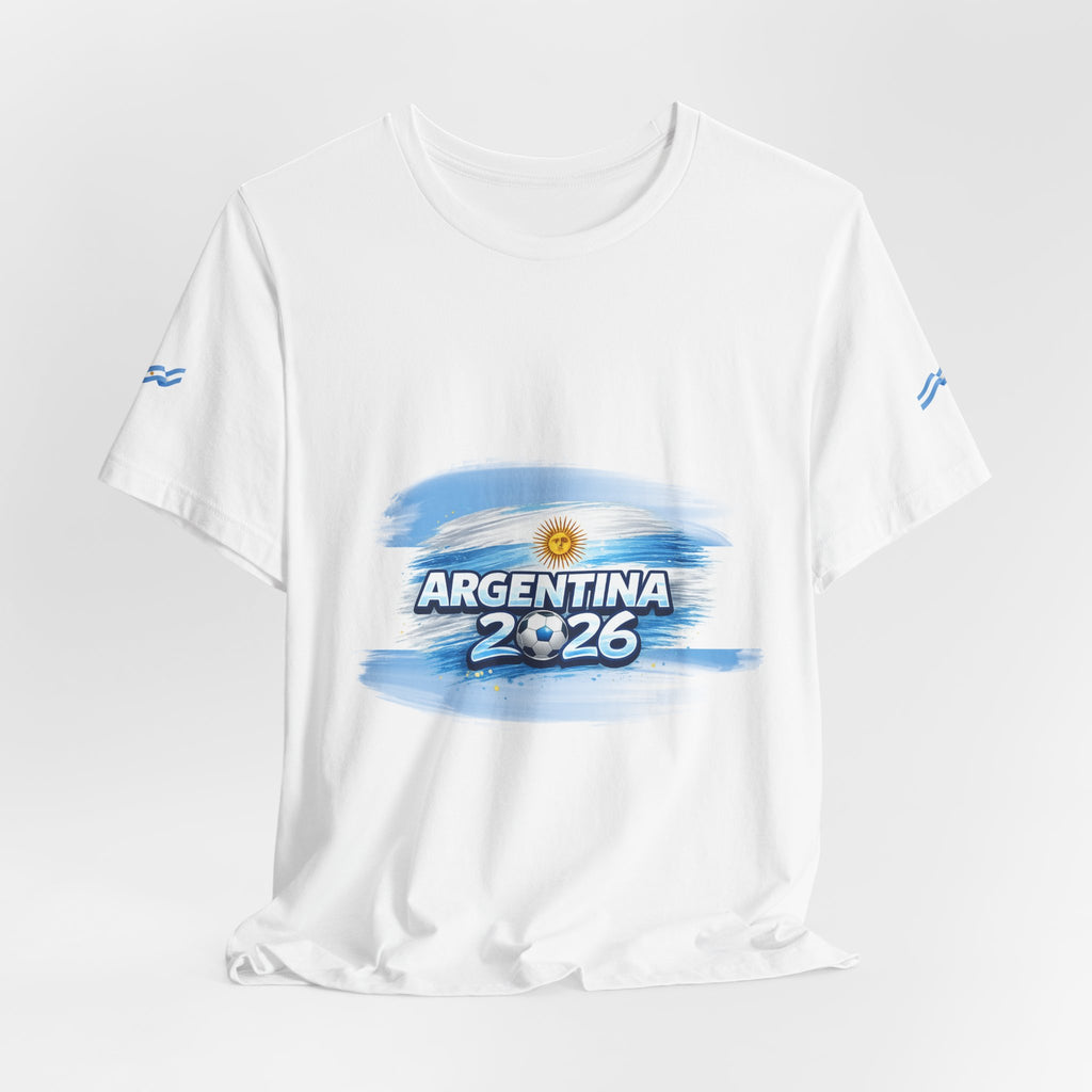 Argentina 2026 Flag T‑Shirt — Cup Supporter Tee
