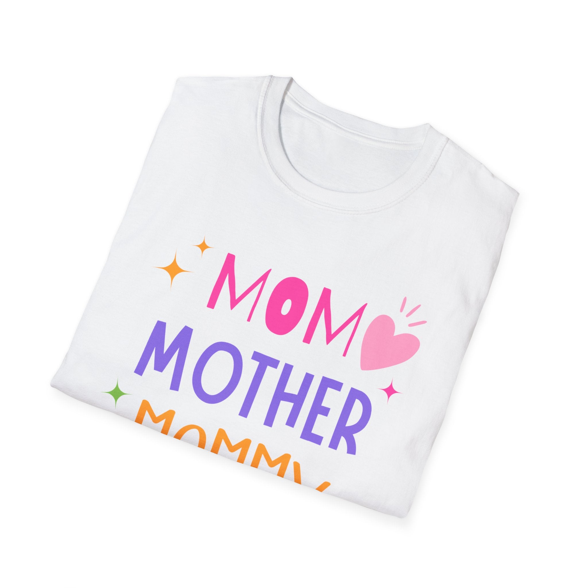 Mama, Mommy, Mother T-Shirt — Colorful Mother’s Day Tee
