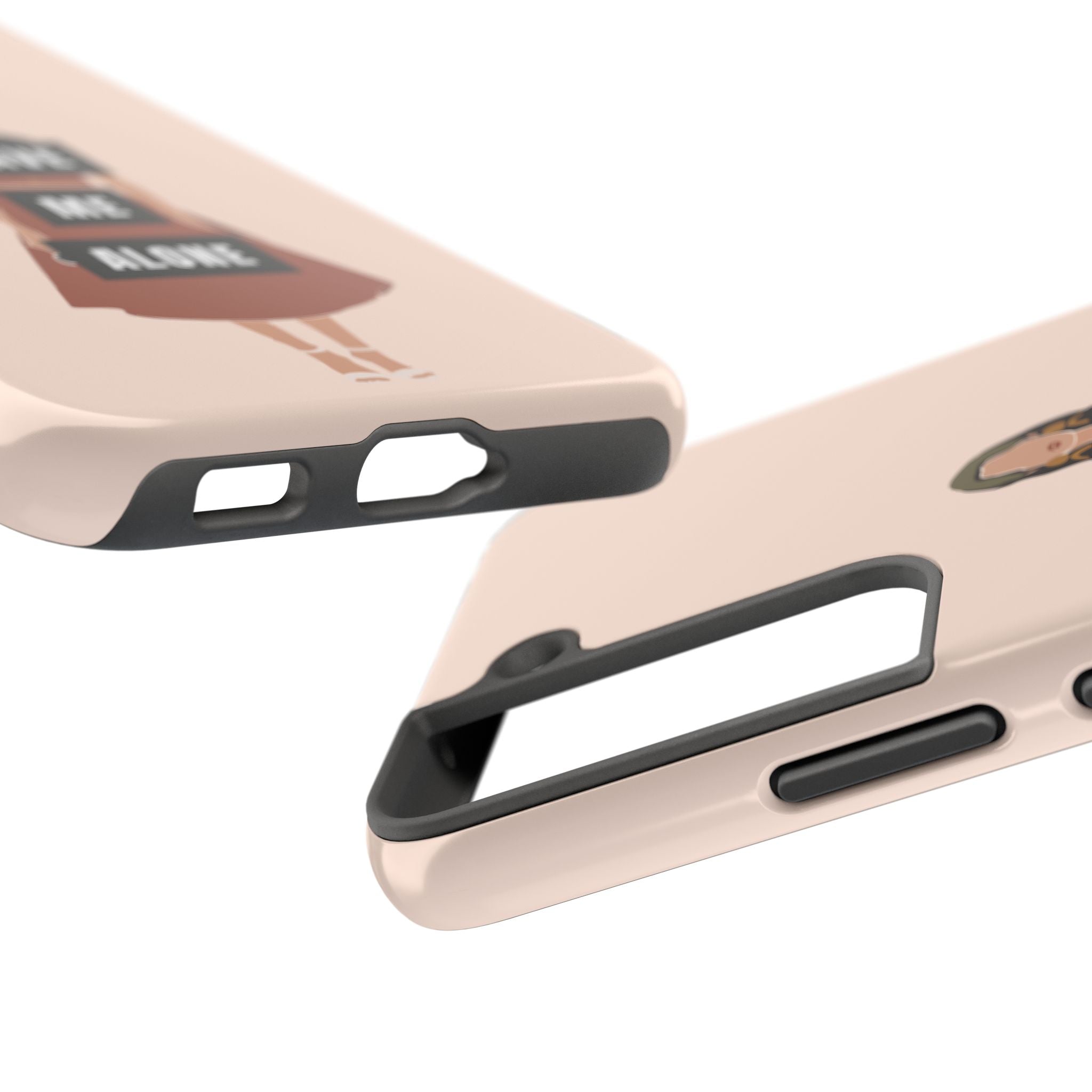 Leave Me Alone Phone Case — Tough Protective iPhone Case with Bold Statement Design