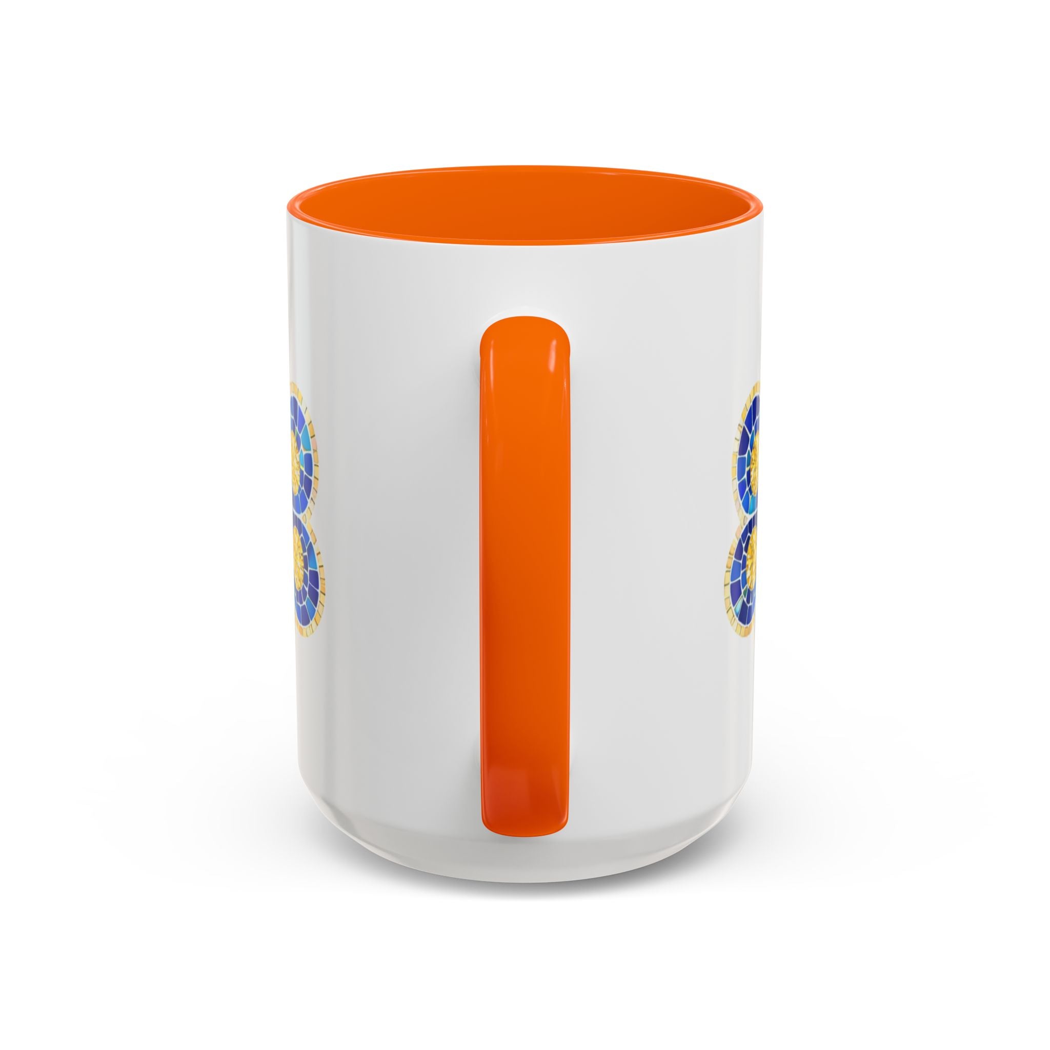 Evil Eye Hamsa Accent Coffee Mug