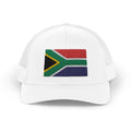 South African Flag Trucker Cap - Embroidered Snapback Mesh Hat