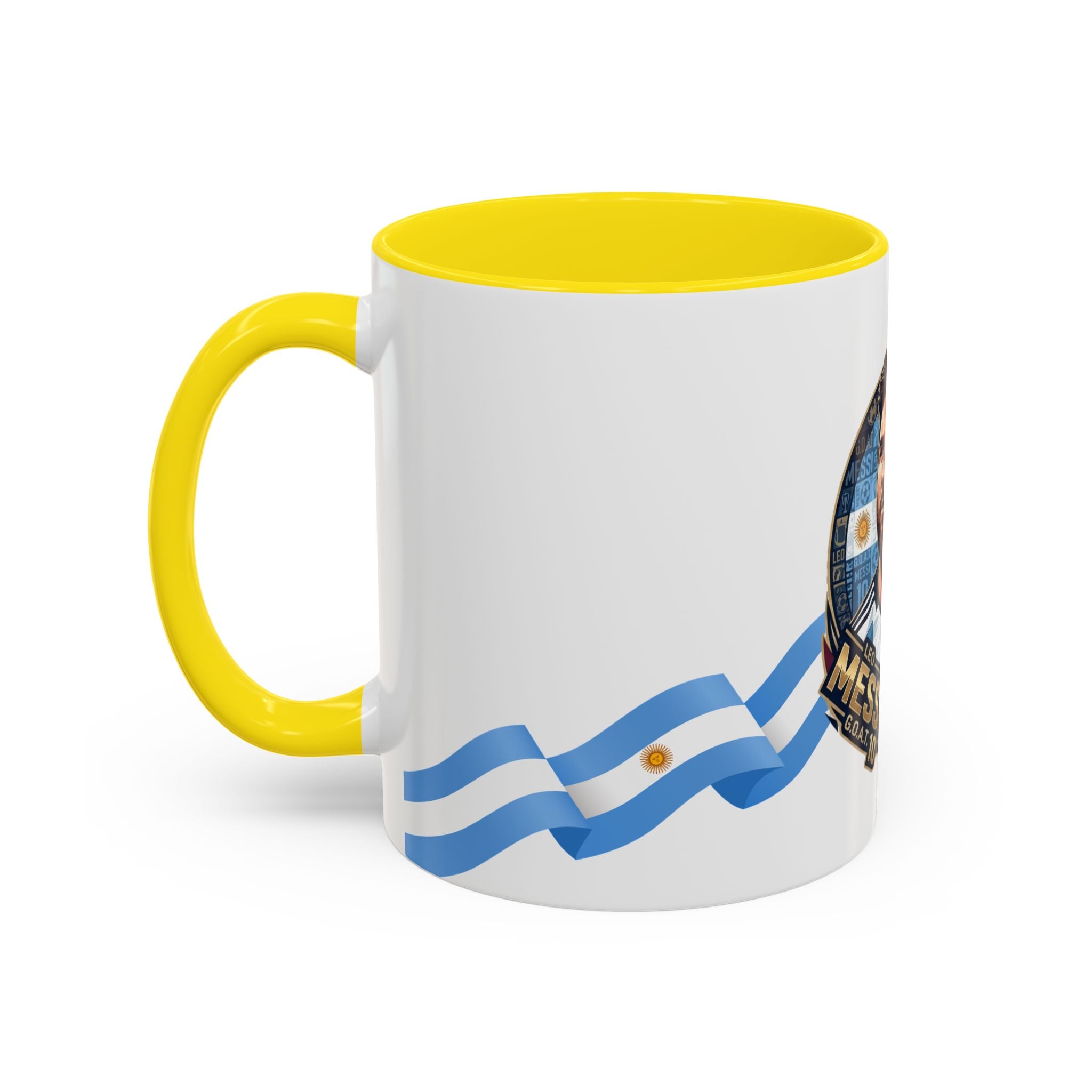 Argentina Soccer Player Coffee Mug – National Flag Accent