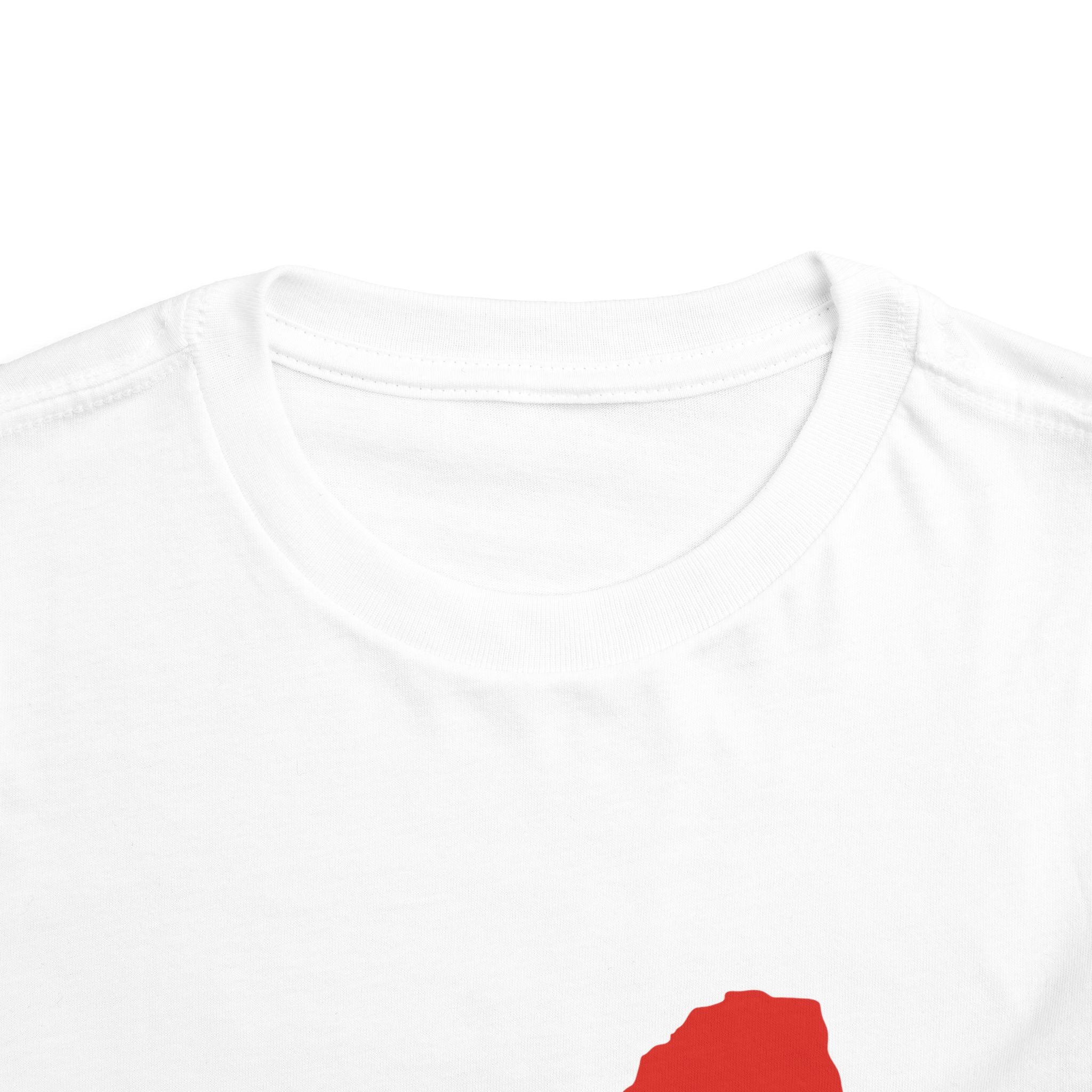 South Africa Toddler Tee — South Africa Flag Map & Cup Trophy Kids Shirt