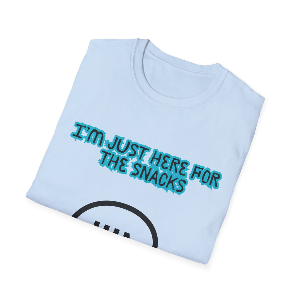 I’m Just Here for the Snacks Unisex Softstyle T-Shirt