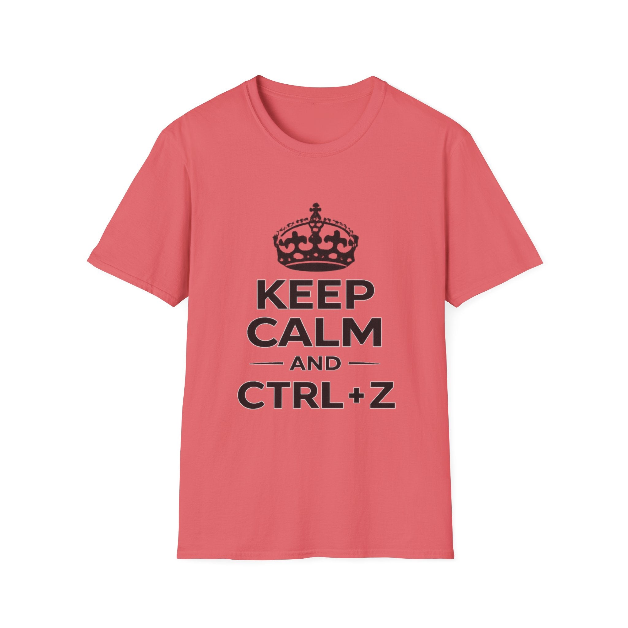 T-Shirt — "Keep Calm and Ctrl+Z" Graphic Tee