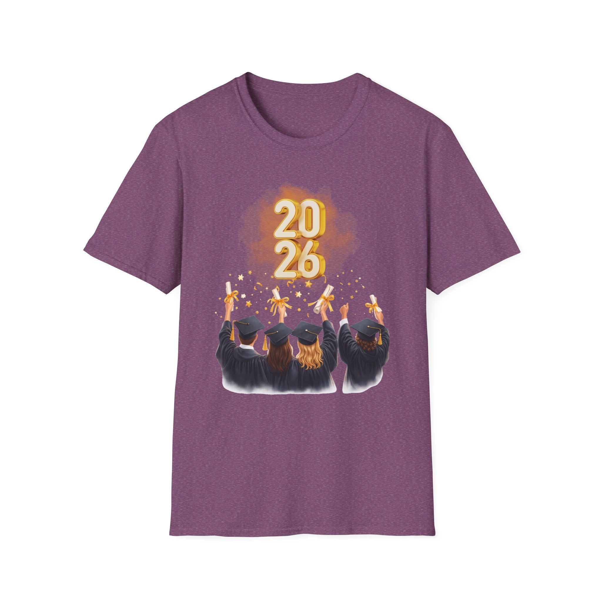 2026 Graduation T-Shirt – Class of 2026 Cap Toss Celebration Tee