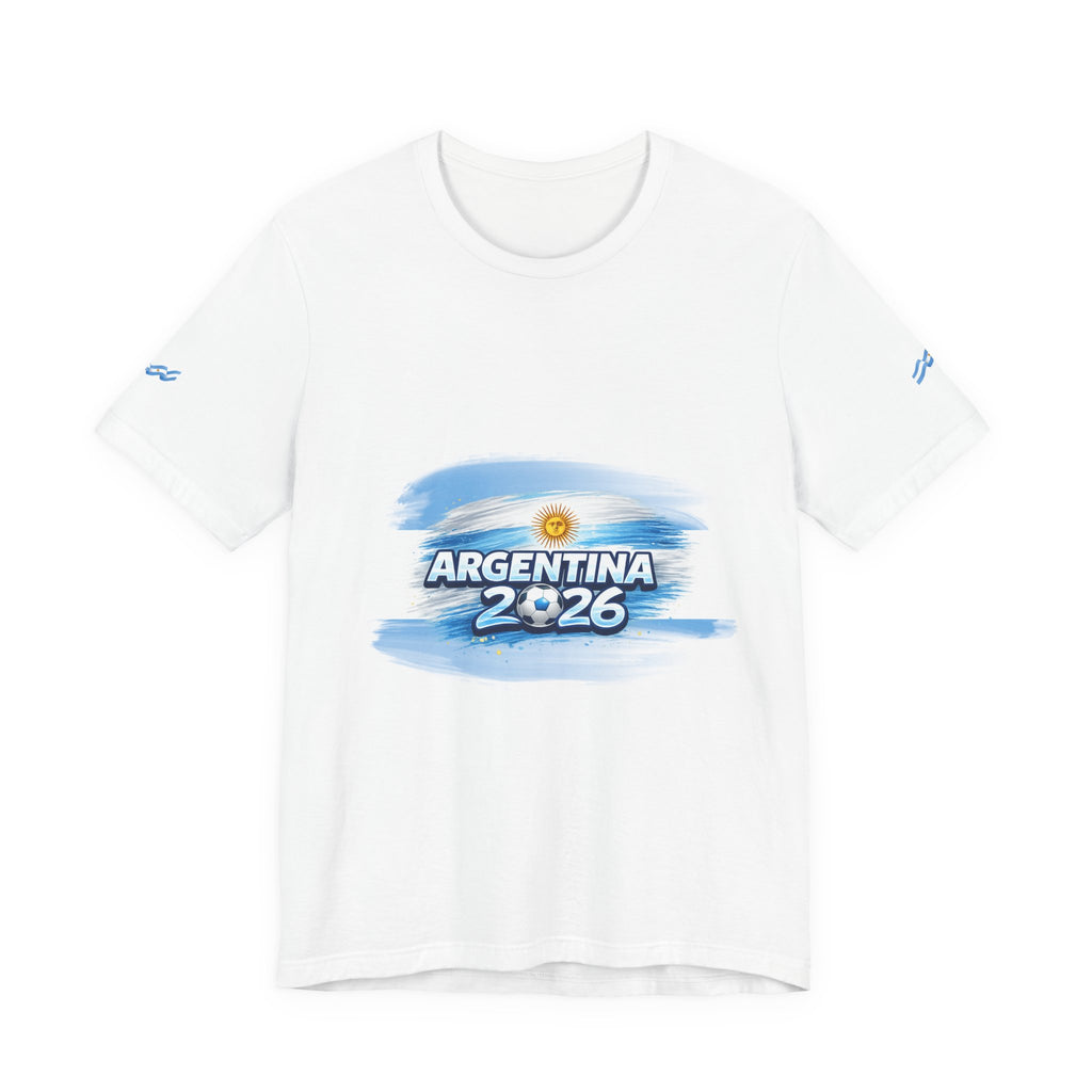 Argentina 2026 Flag T‑Shirt — Cup Supporter Tee