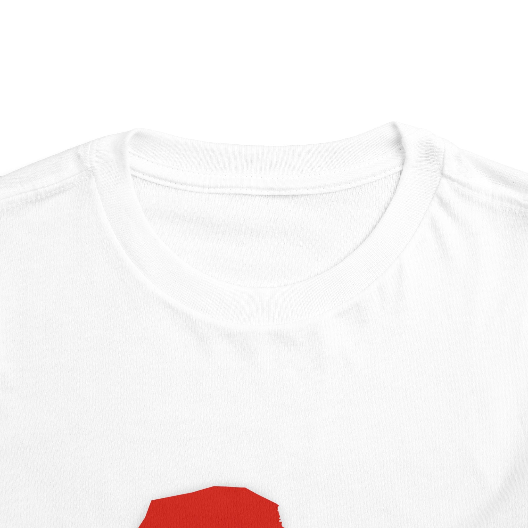 Paraguay Toddler Tee — Kids Flag Map & 'Paraguay' Graphic