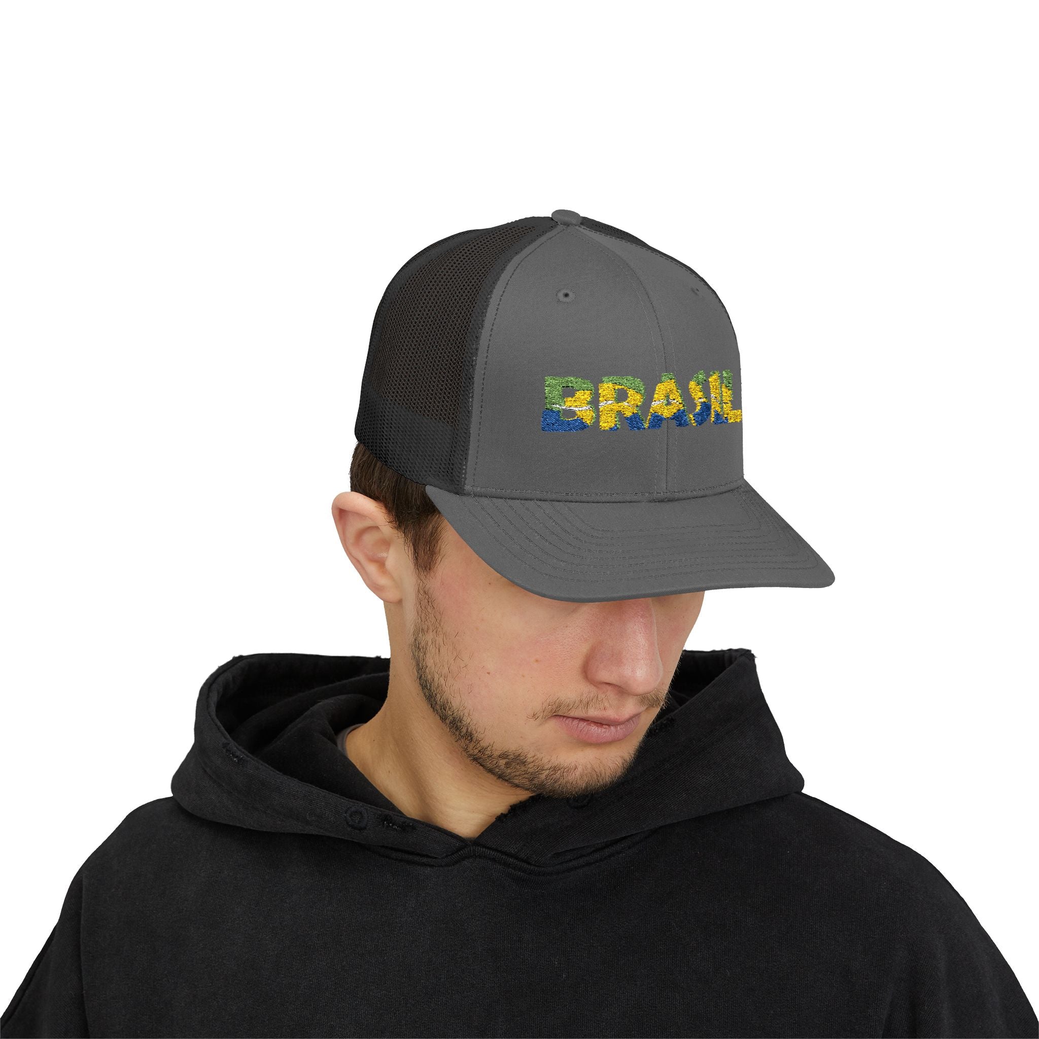 Brazil Floral Trucker Cap