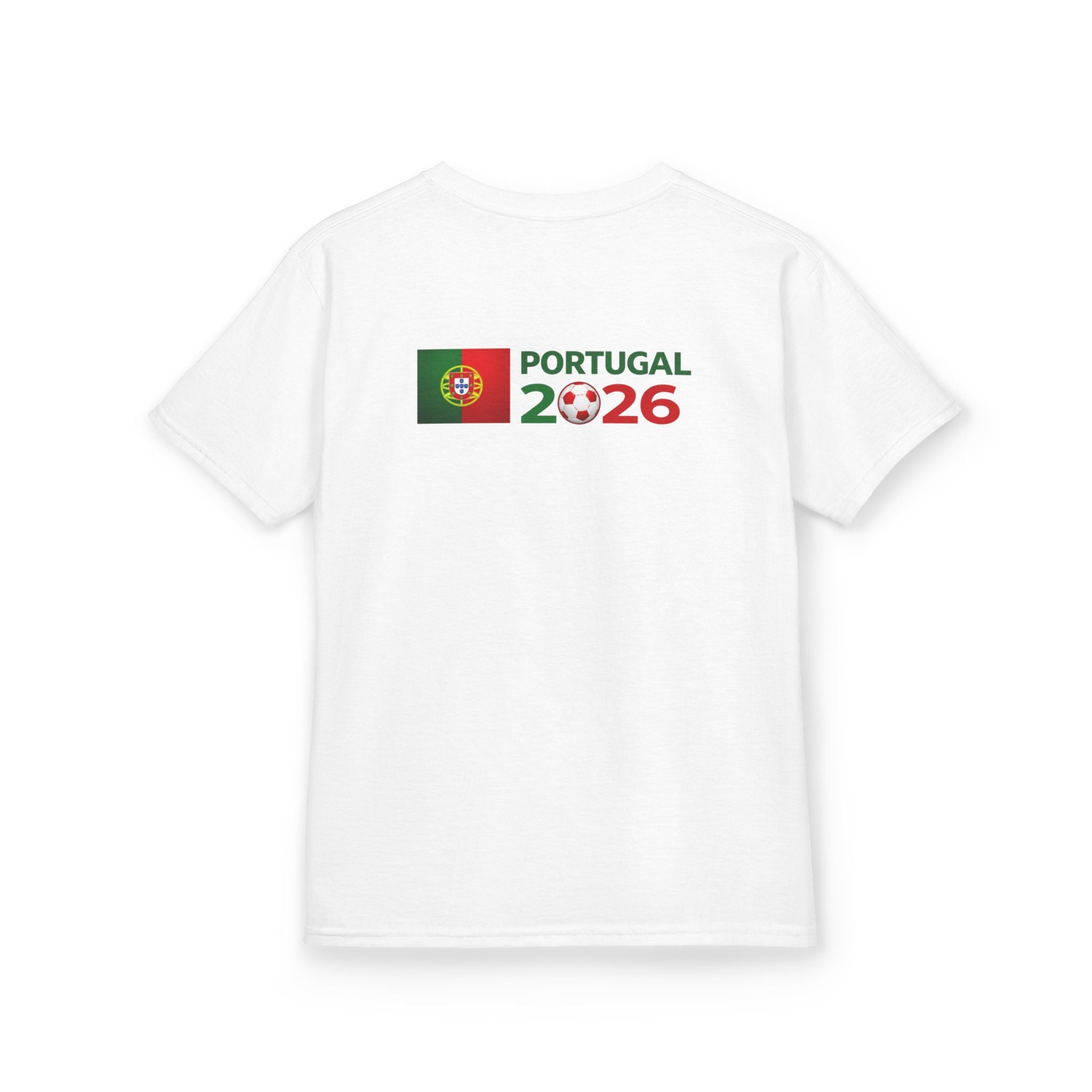 Kids Ronaldo Soccer T‑Shirt — Portugal 2026 Cup Jersey Tee