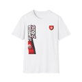 Tunisia 2026 Map T-Shirt — Tunisian Flag Crest Soccer Fan Tee