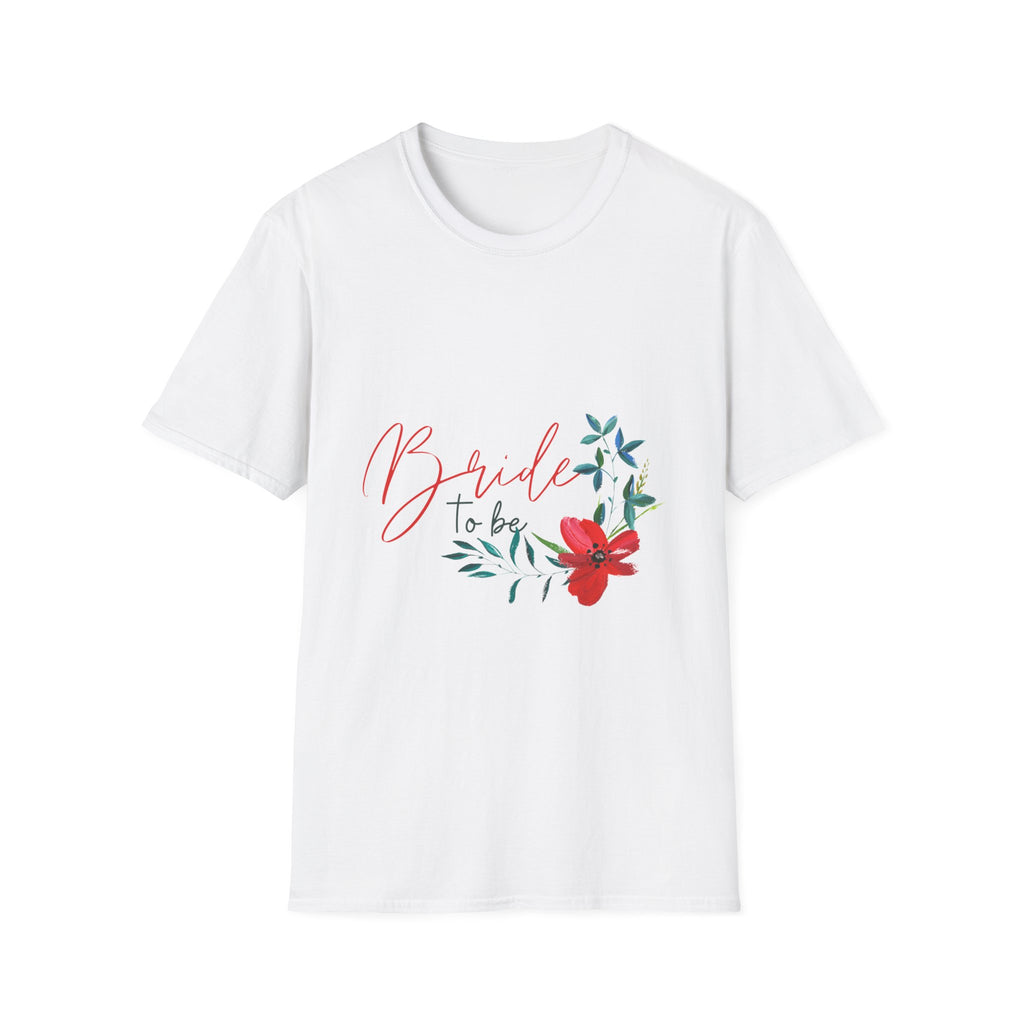 Bride-to-Be T-Shirt — Floral Bachelorette Tee