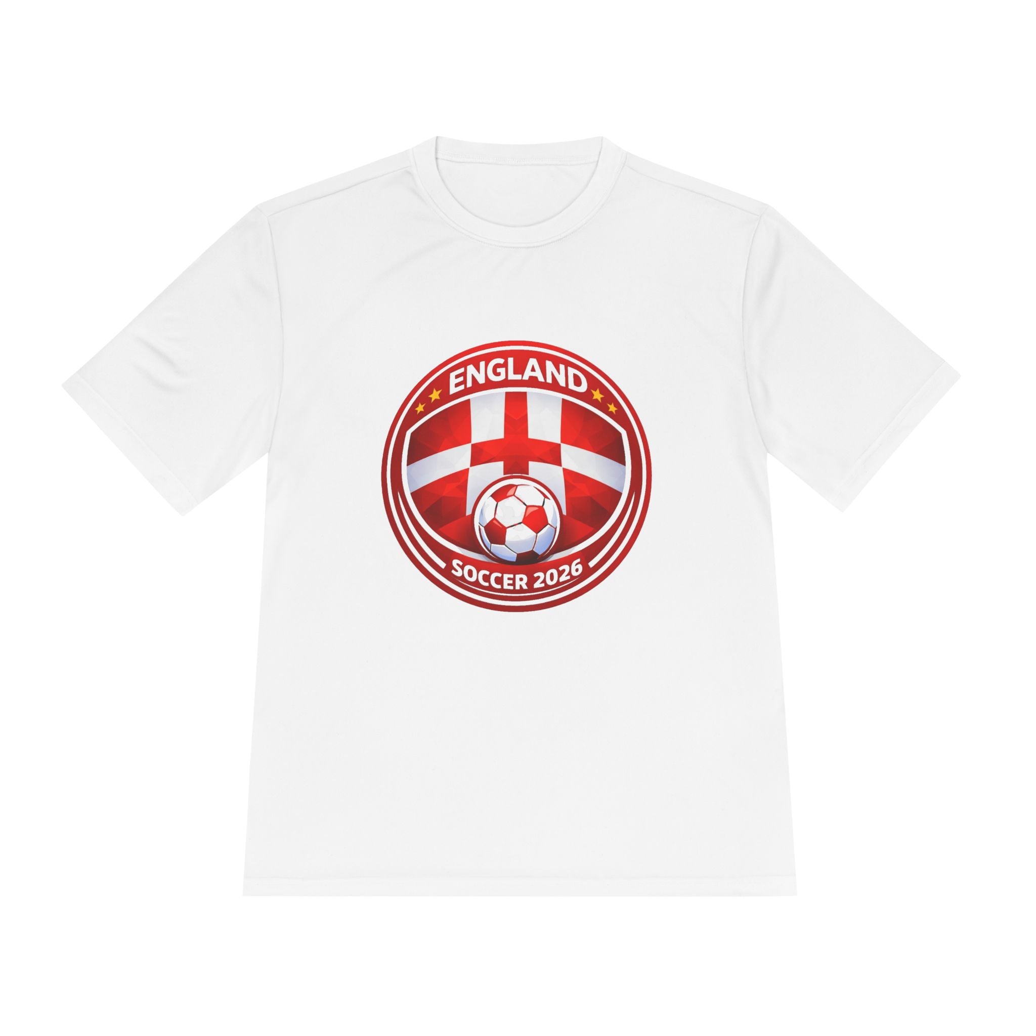 England Soccer 2026 Tee – Cup Style Football Shirt
