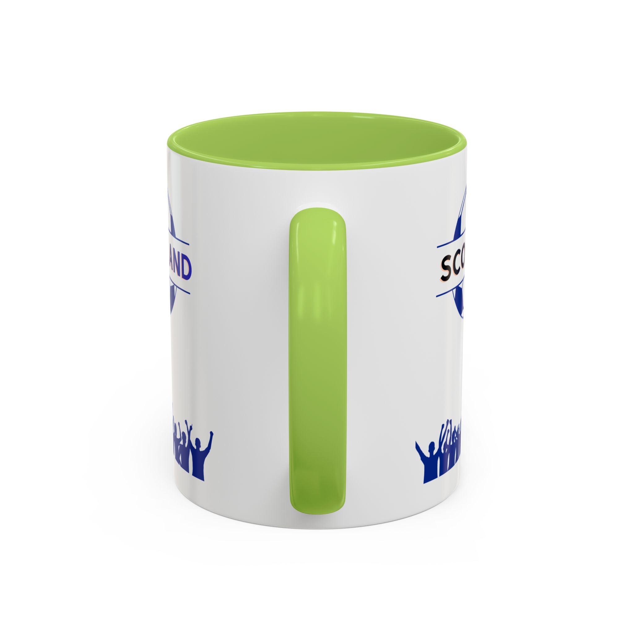 Scotland Soccer Fan Coffee Mug – Scottish Flag & Supporters 11/15oz Accent Mug