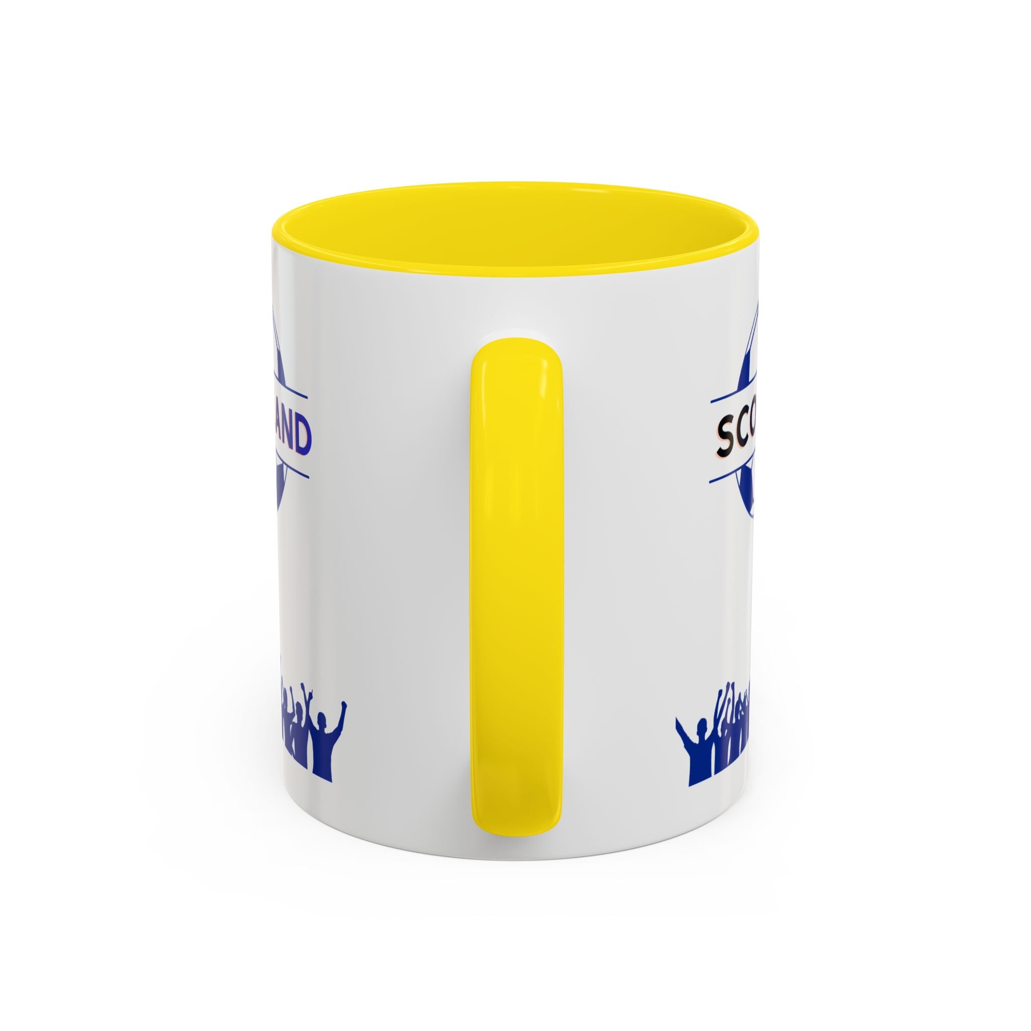 Scotland Soccer Fan Coffee Mug – Scottish Flag & Supporters 11/15oz Accent Mug