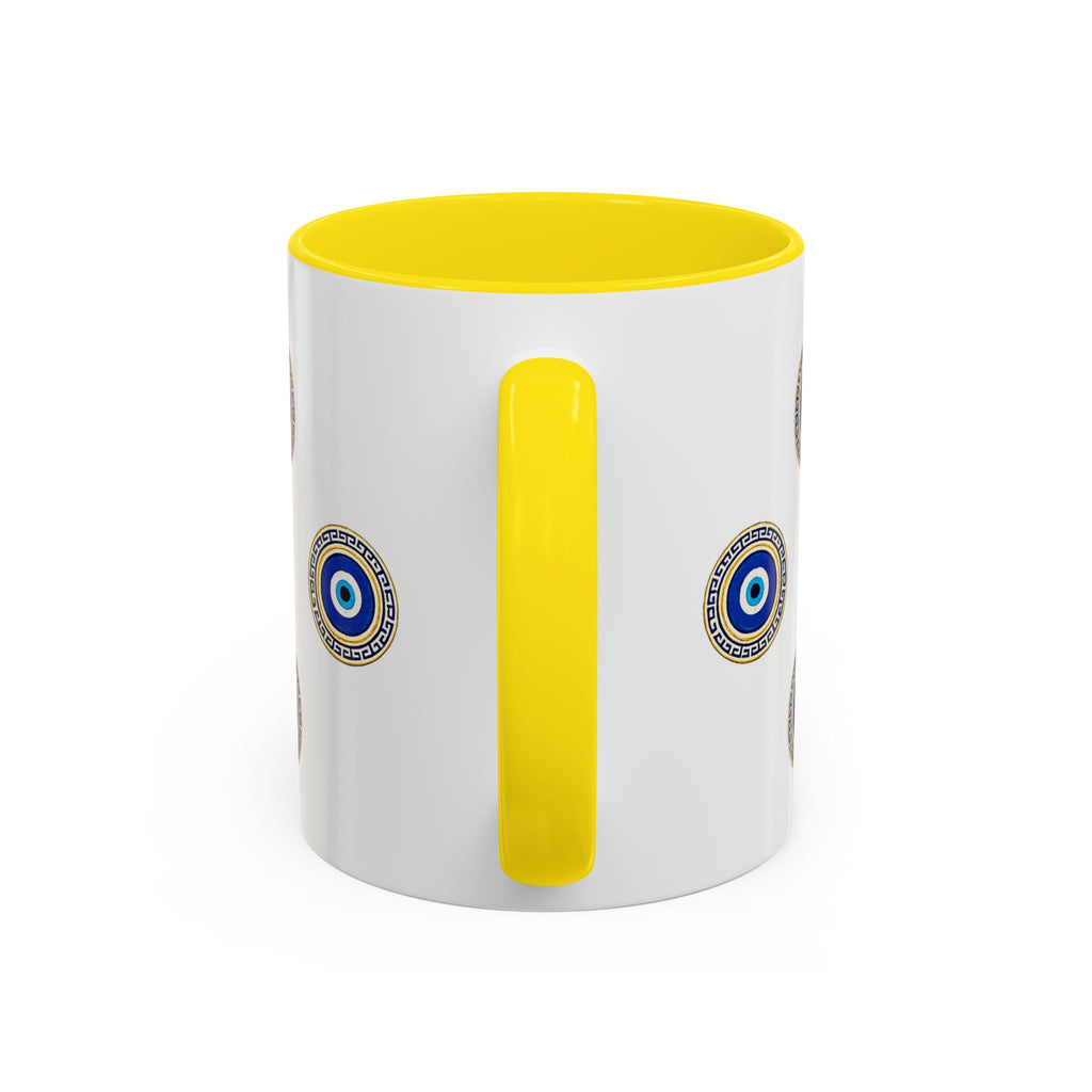 Evil Eye Accent Coffee Mug