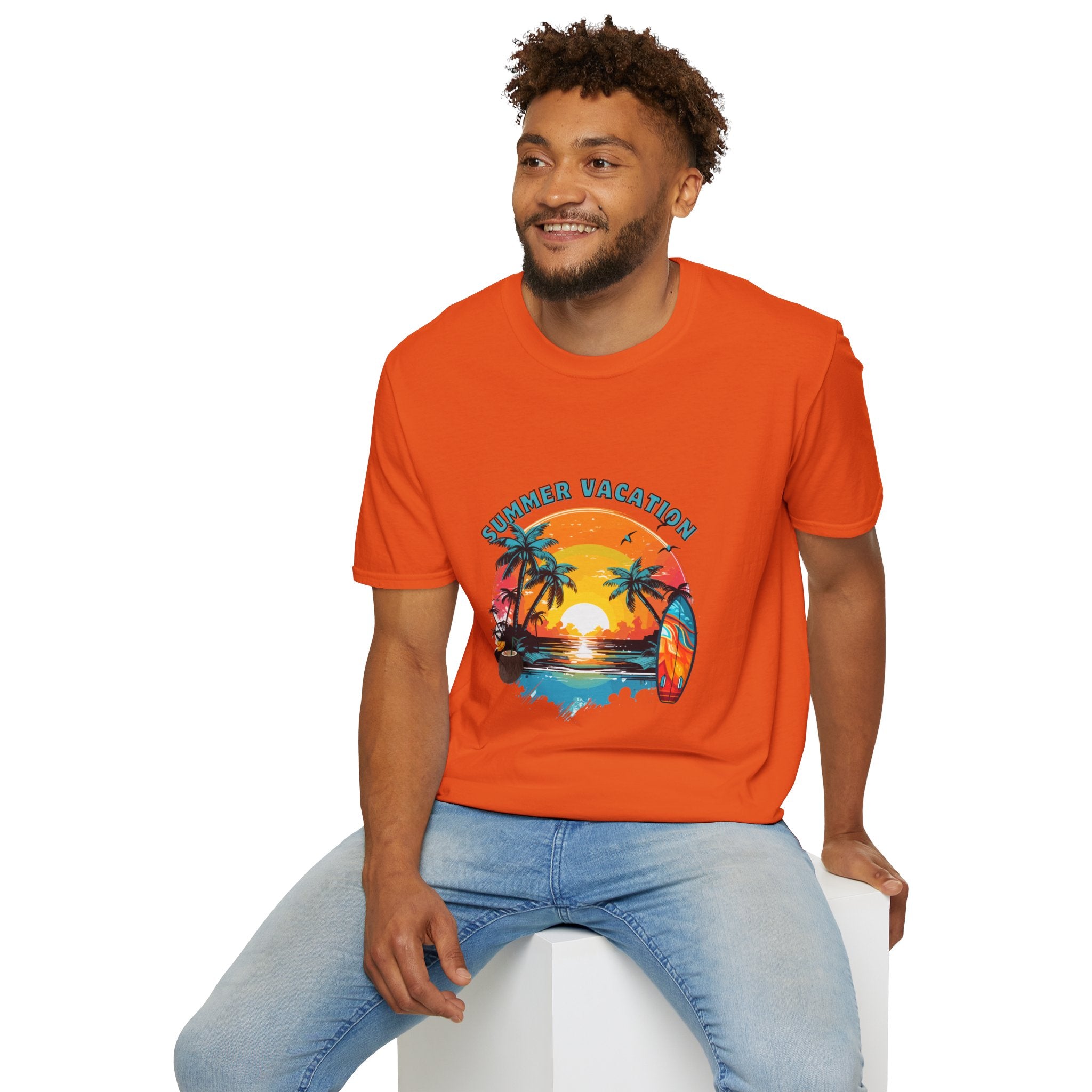 Summer Vacation Graphic T-Shirt