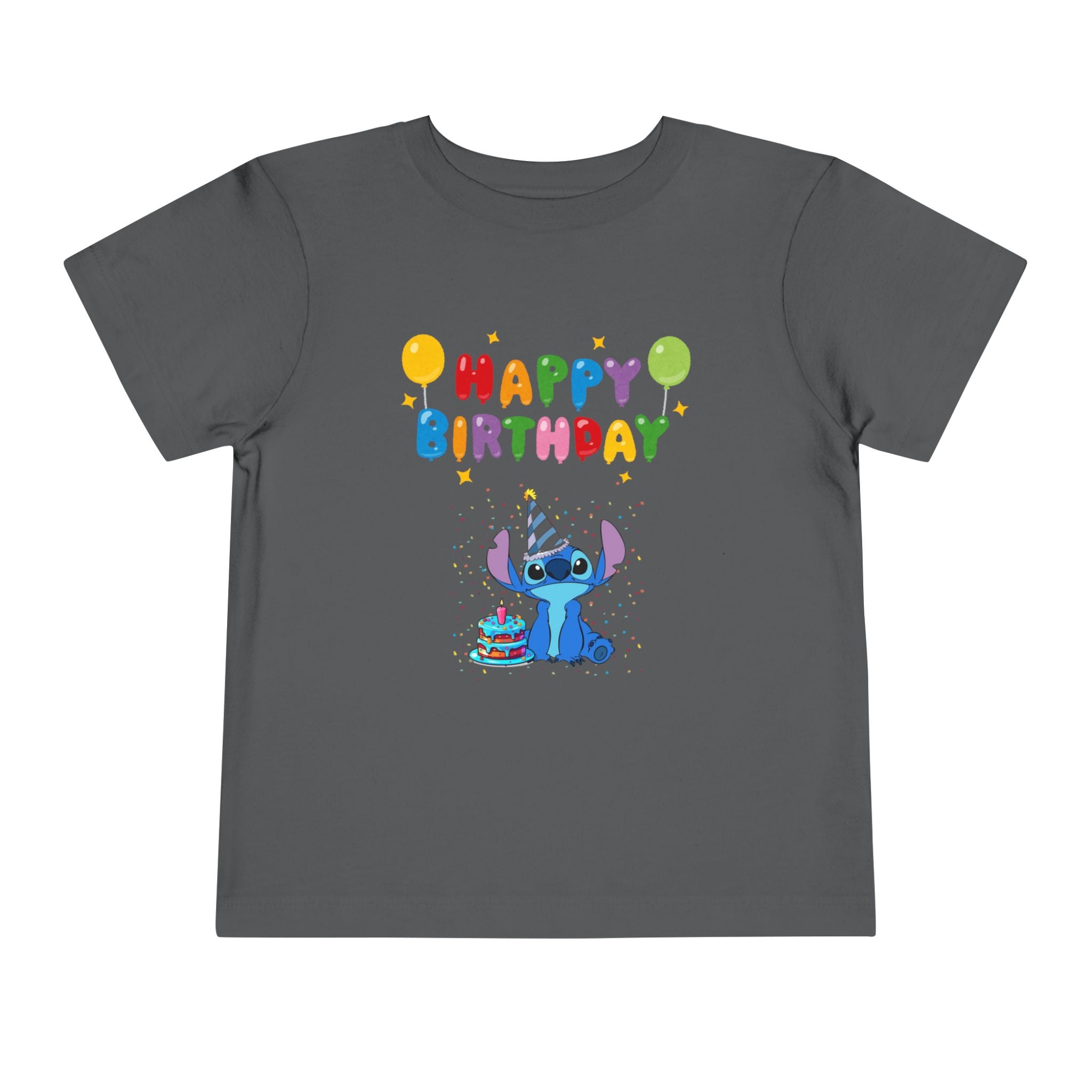 Stiche birthday Toddler Short Sleeve Tee