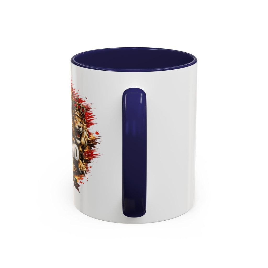 England 2026 Soccer Cup Accent Coffee Mug (11, 15oz)
