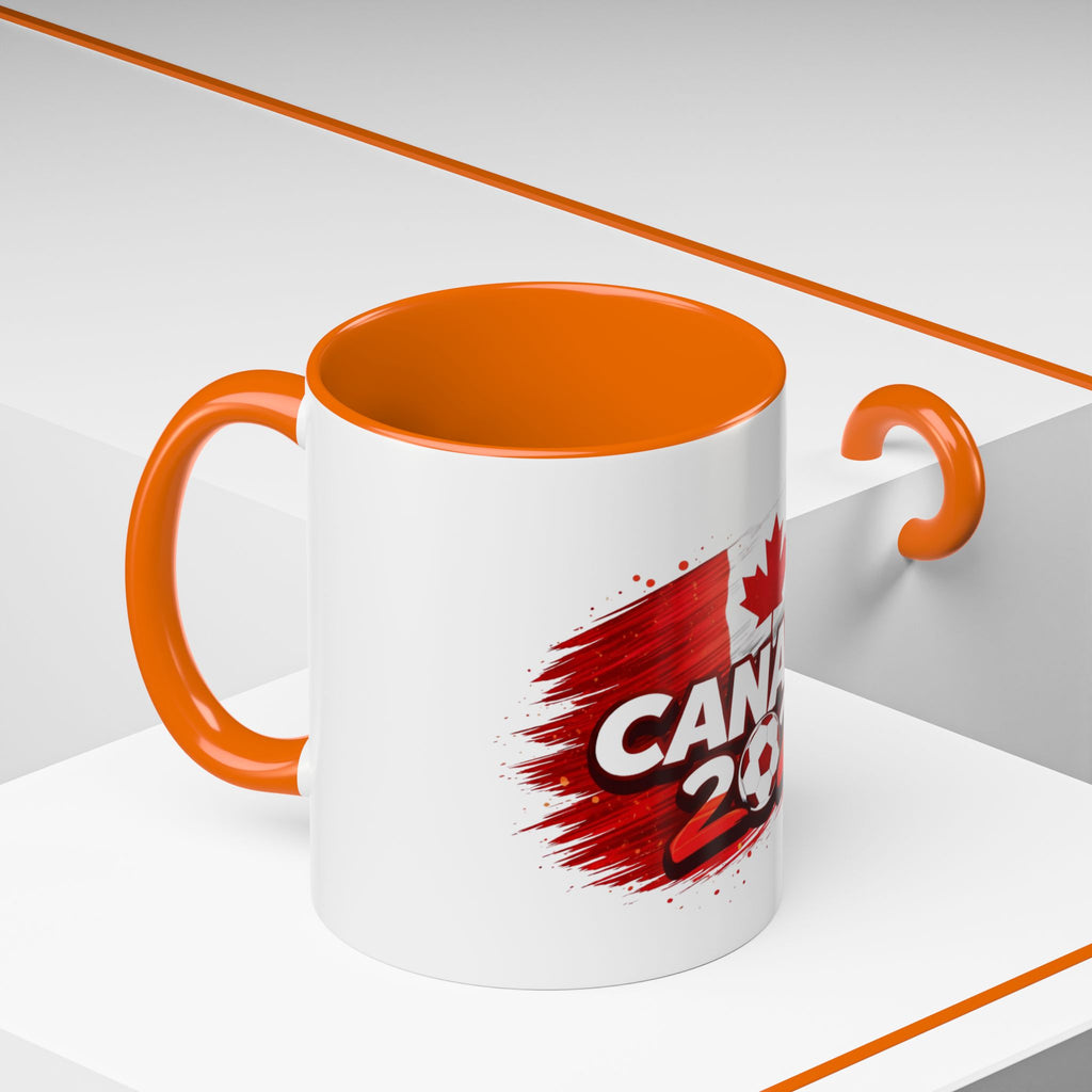 Canada 2026 Soccer Coffee Mug — Canadian Cup Fan Gift