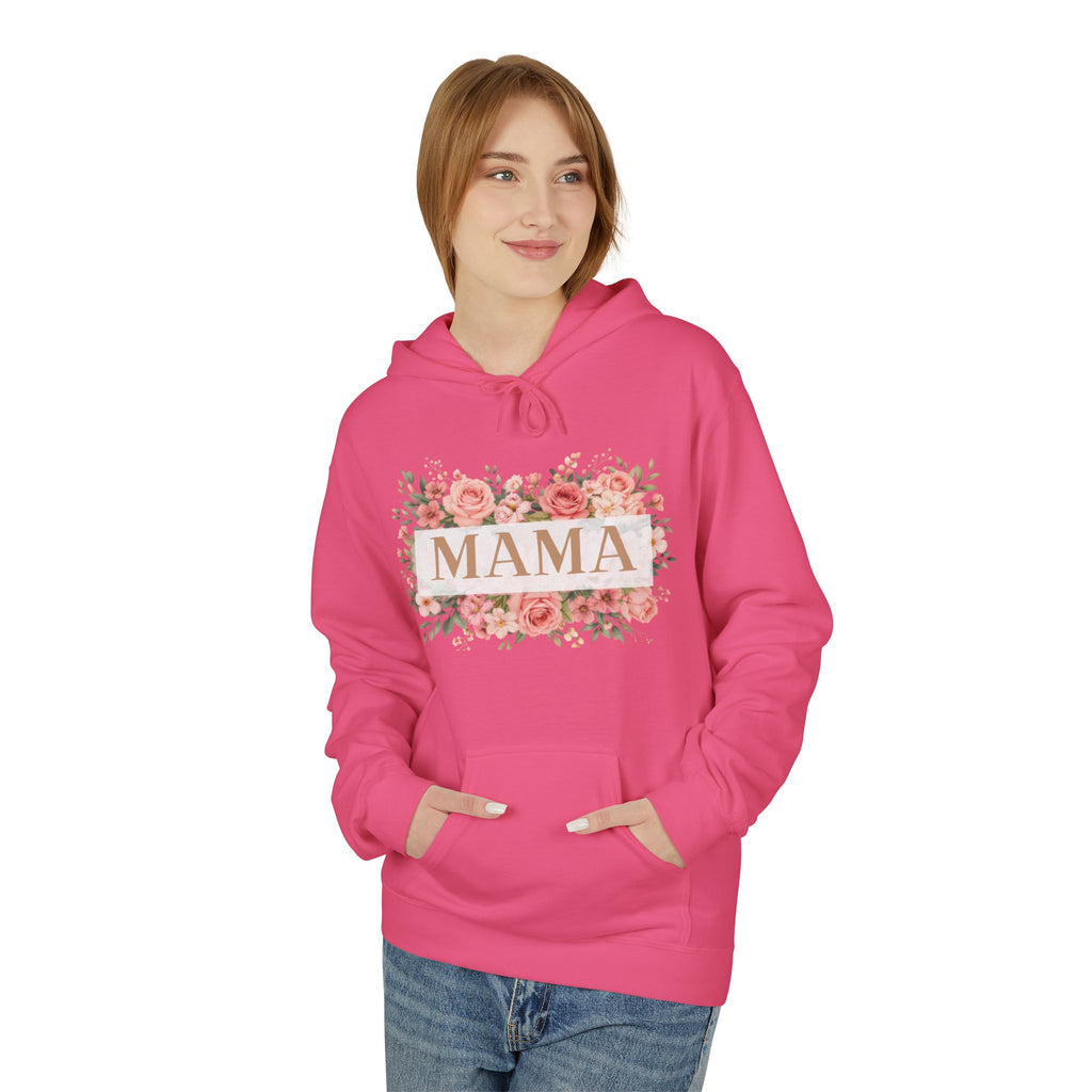 Mama Floral Hoodie — Cozy Mother's Day Sweatshirt