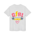 Girl Power T-Shirt — Pink Lightning Barbell Fitness Tee