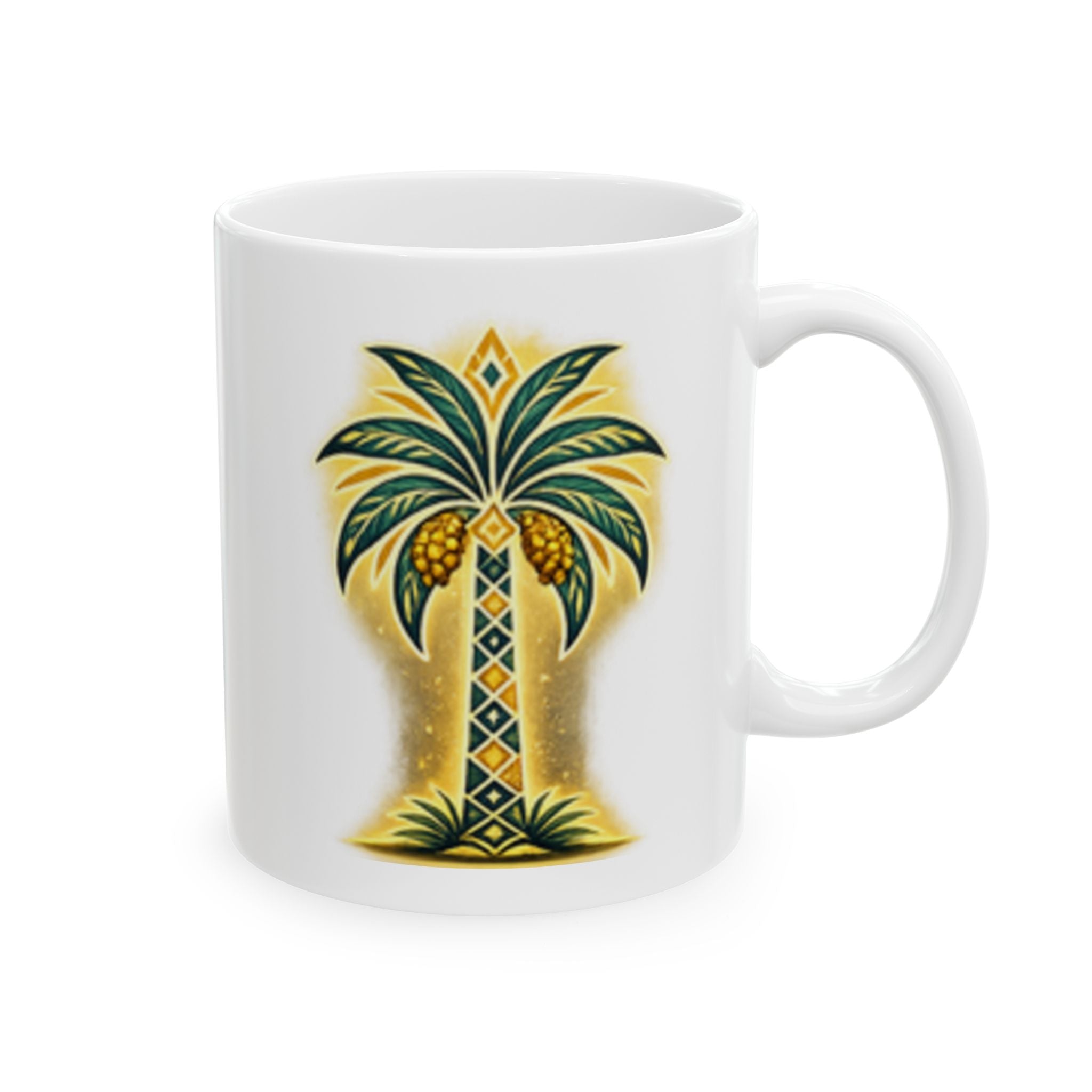Tropical Pineapple Ceramic Mug – Bright Summer Fruit Coffee Cup (11oz/15oz)