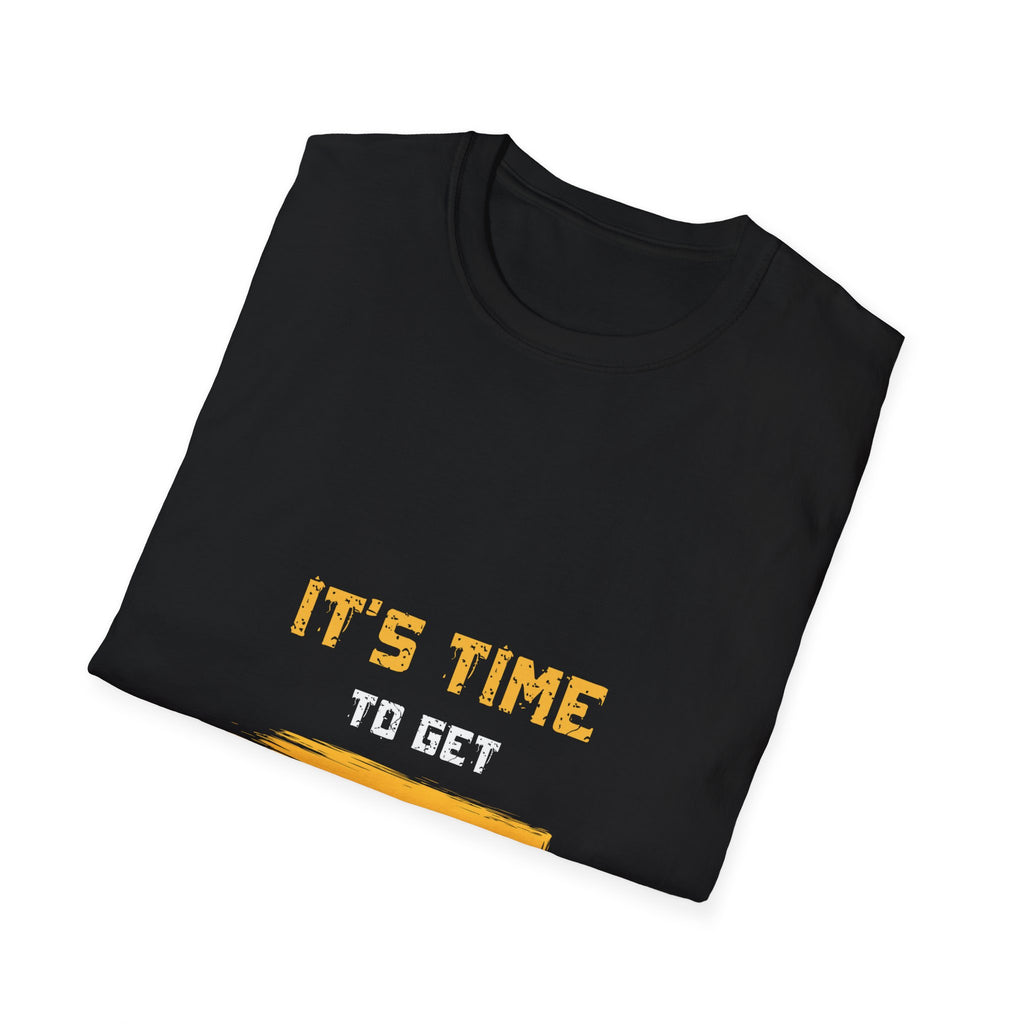 It’s Time To Get Stronger T-Shirt – Motivational Fitness Tee
