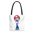 2026 USA Canada Mexico Soccer Trophy Tote Bag — World Cup Style Fan Tote