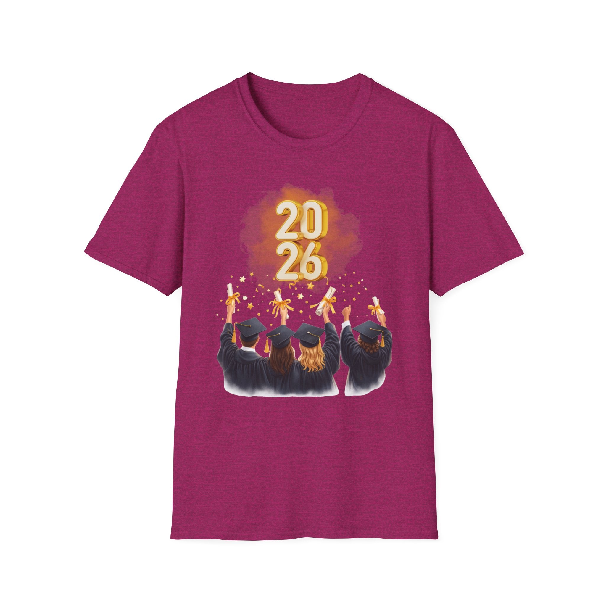 2026 Graduation T-Shirt – Class of 2026 Cap Toss Celebration Tee