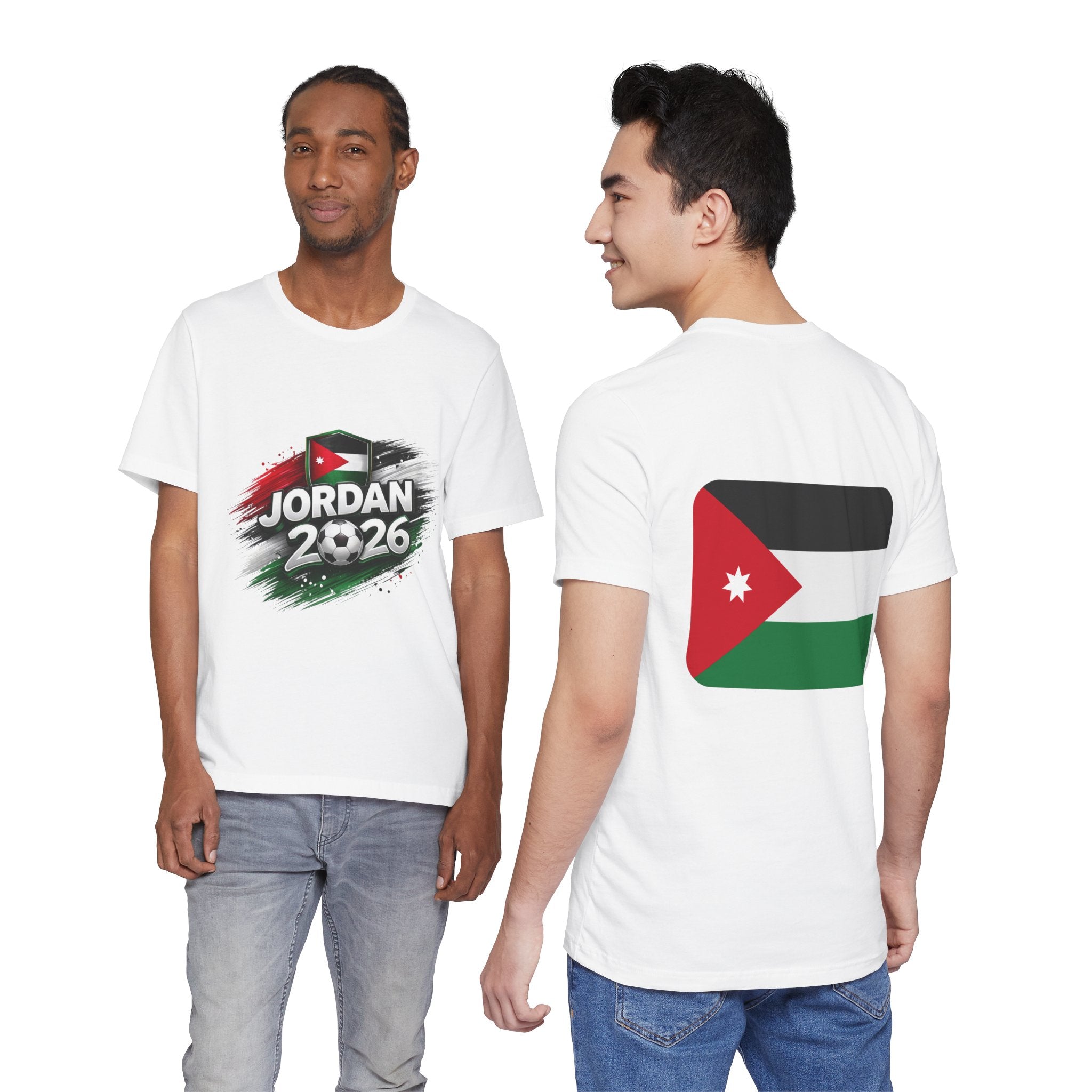 Jordan 2026 Soccer T-Shirt – Jordan Flag Football Fan Tee