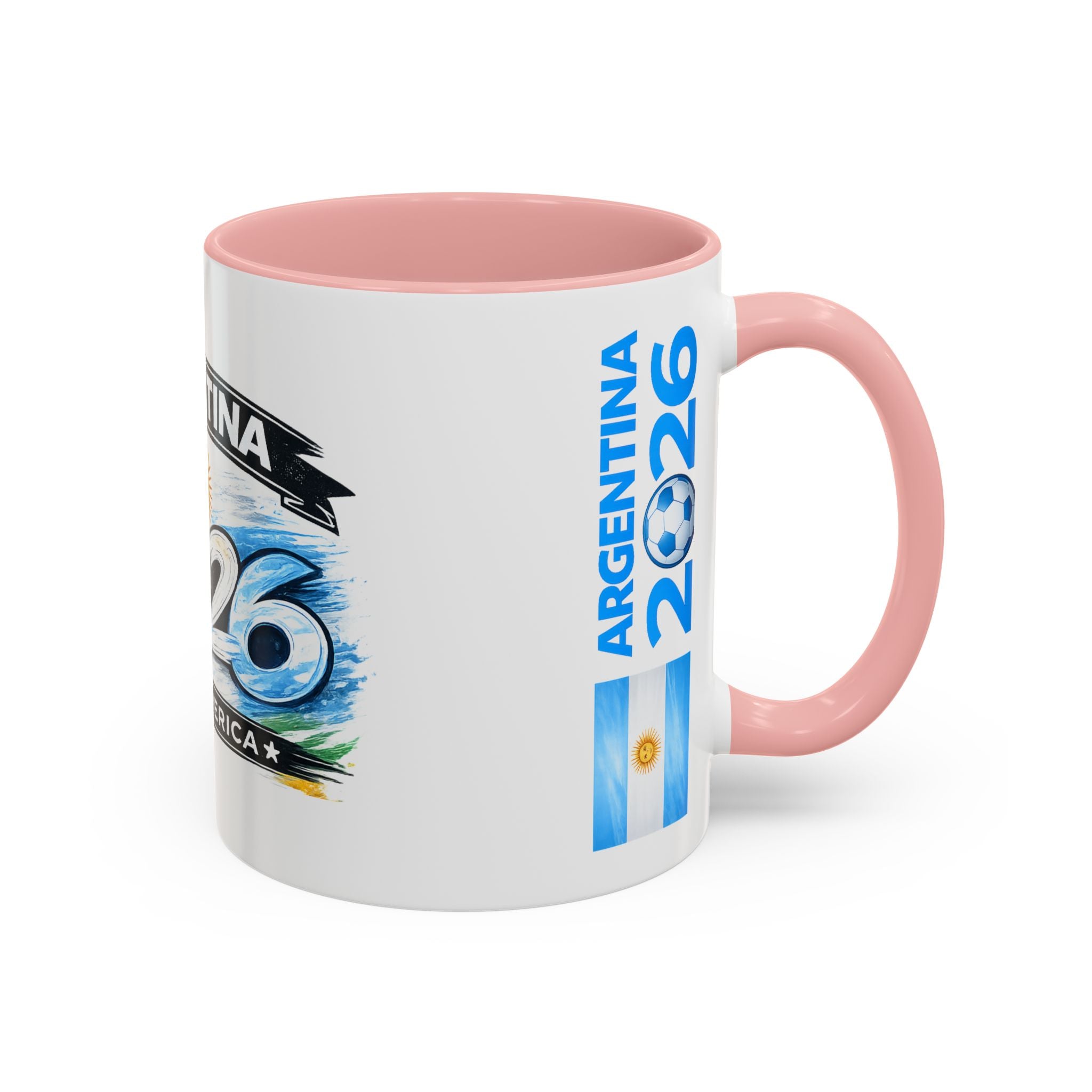 Argentina 2026 Soccer Cup Mug – Accent Coffee Cup (11/15oz)