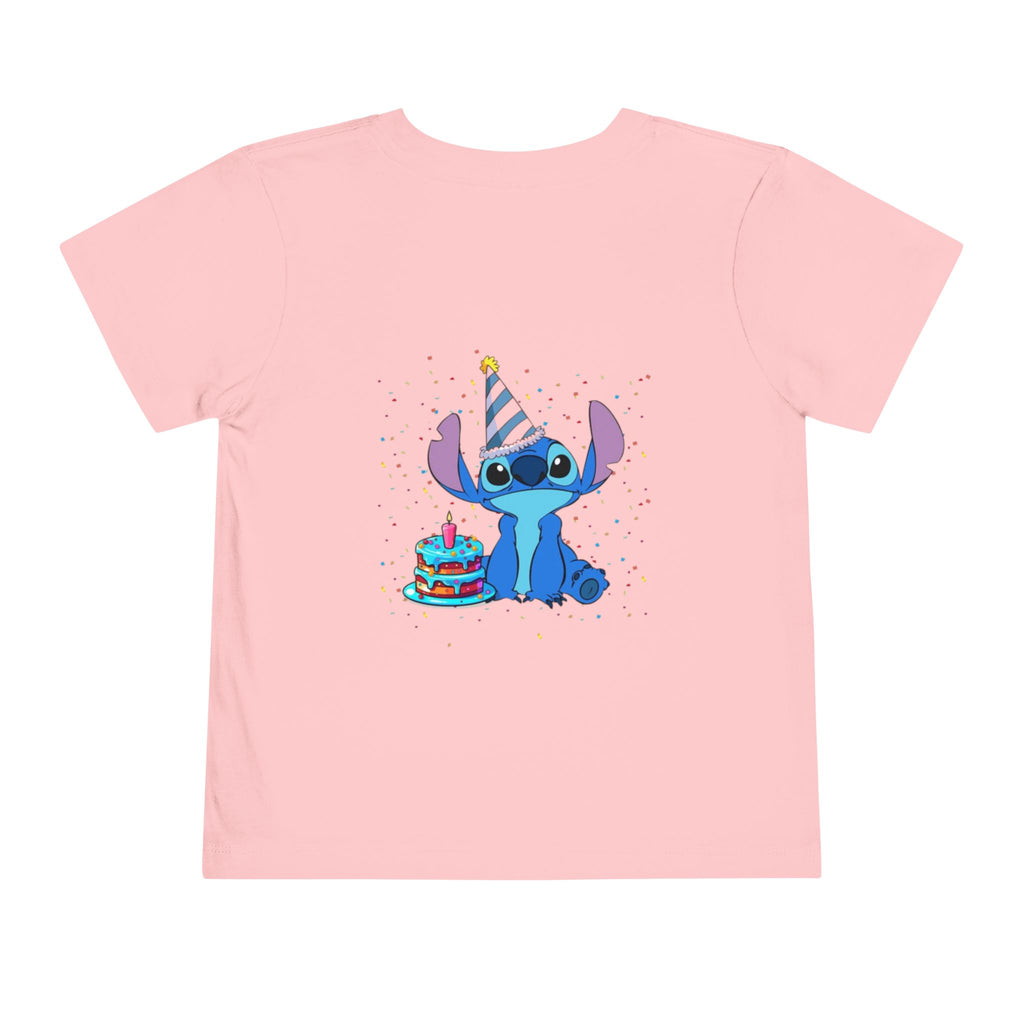 Stiche birthday Toddler Short Sleeve Tee