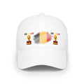 Belgium Flag Baseball Cap with Cup Trophies – Low Profile Soccer Fan Hat