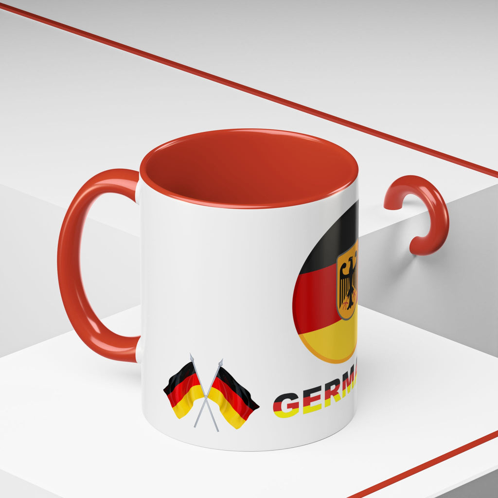 Germany Flag Coffee Mug — German Pride Accent Mug (11/15oz)