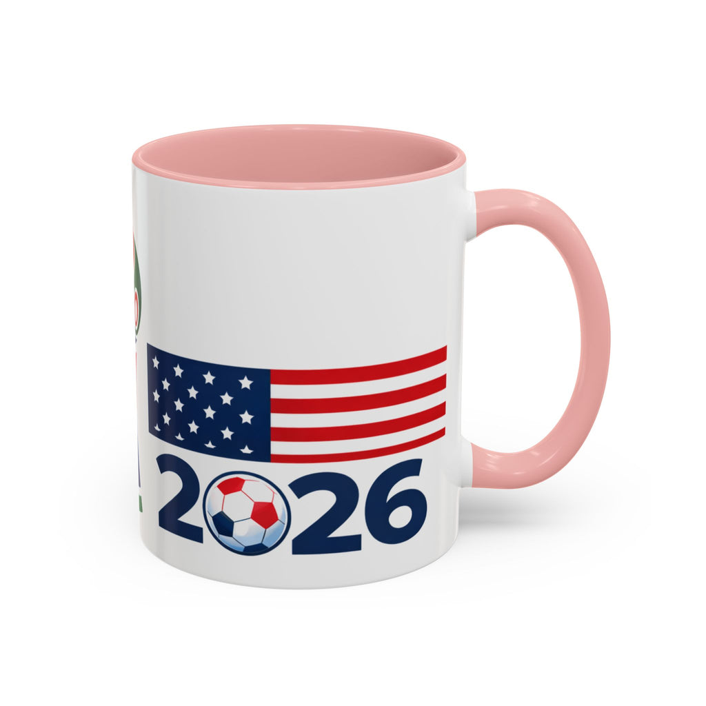 2026 cup USA+Canada Soccer Coffee Mug — 11/15oz Accent