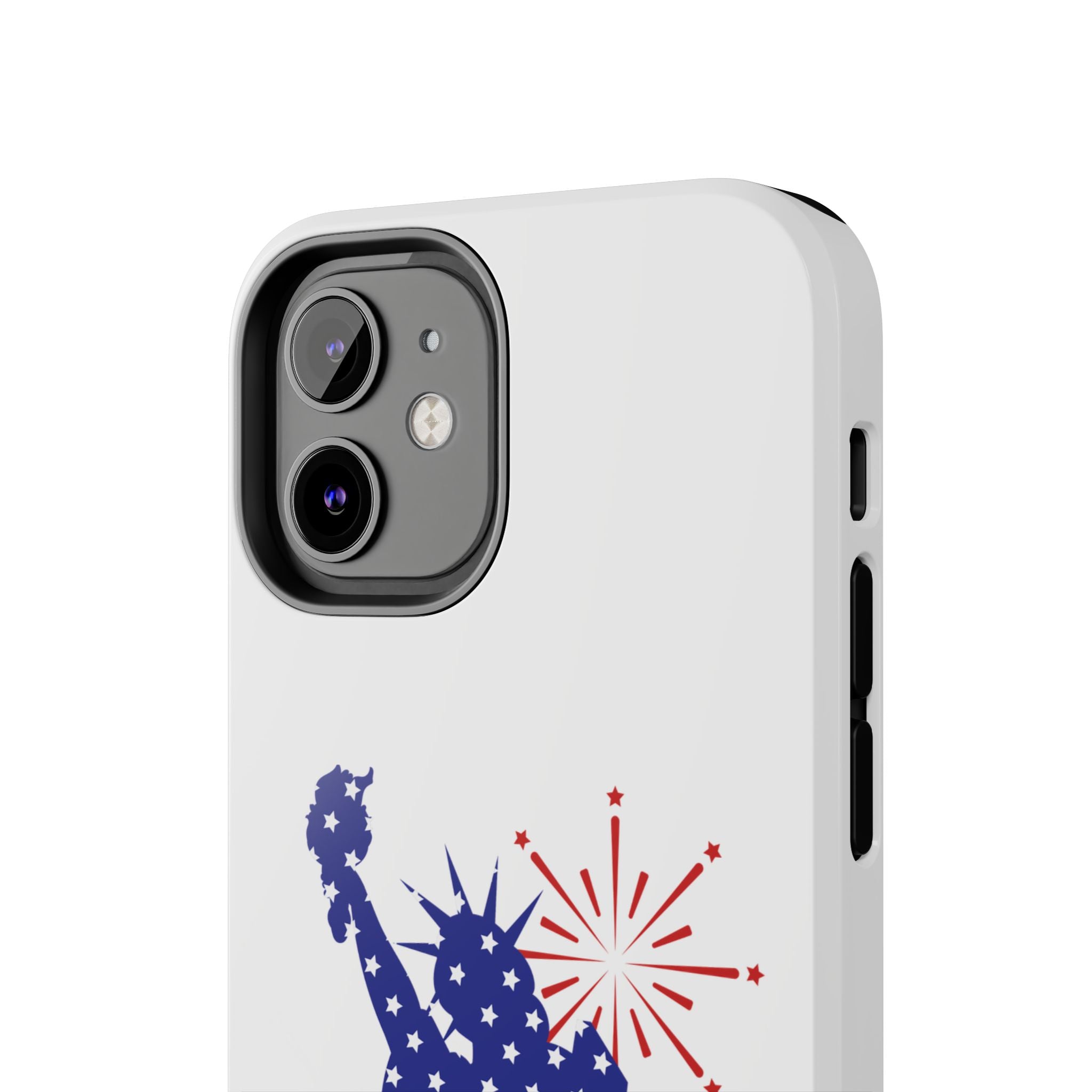 4th of July Tough Phone Case — Statue of Liberty USA Flag Design