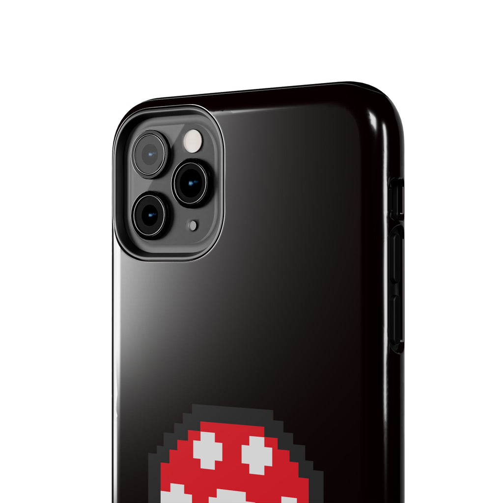 I Play Video Games Pixel Mushroom Phone Case — Tough Protective Gamer Case