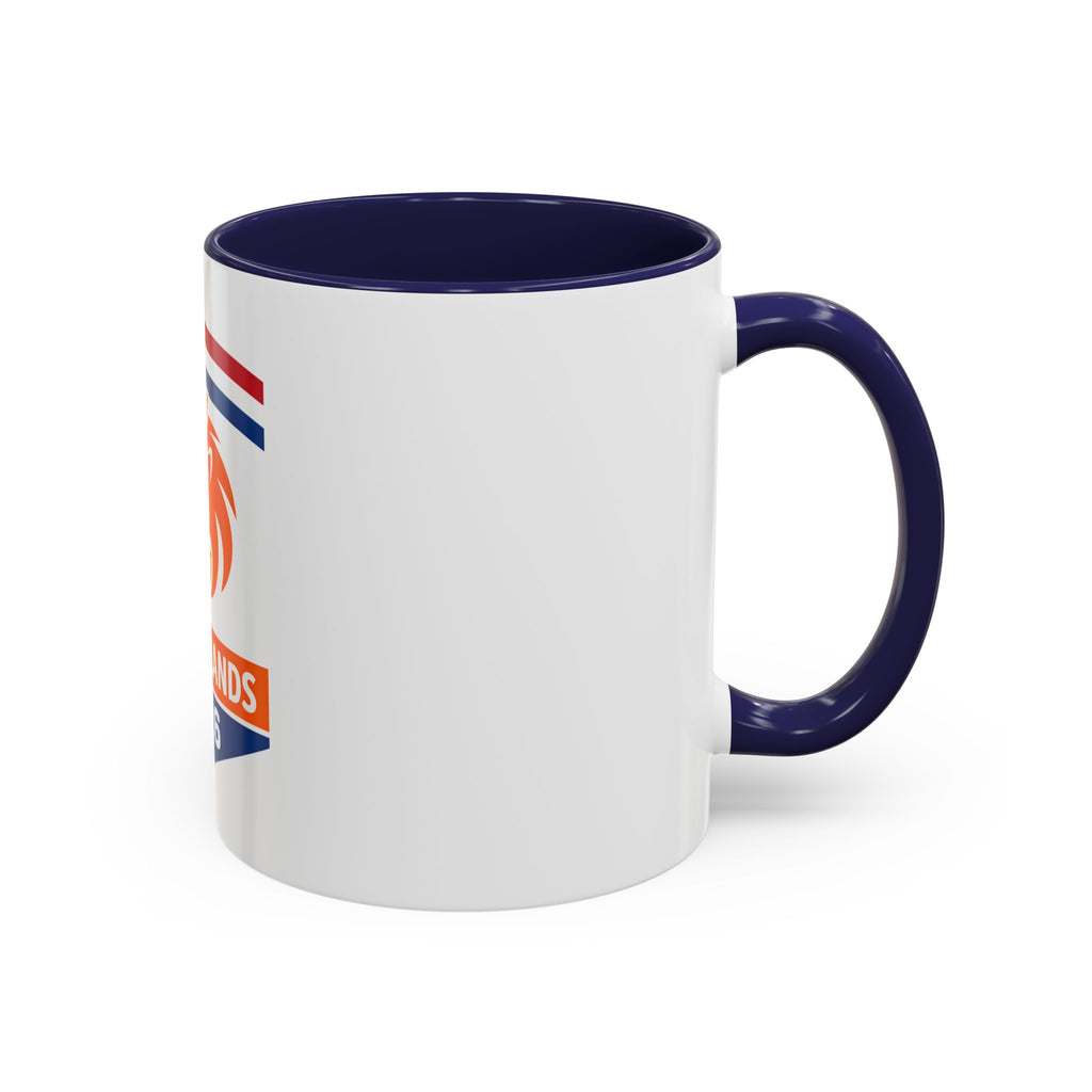 Netherlands 2026 Lion Crest Coffee Mug — Dutch Soccer Fan Gift
