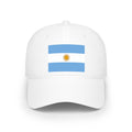 Argentina Flag Baseball Cap — Low Profile Embroidered Soccer Fan Hat