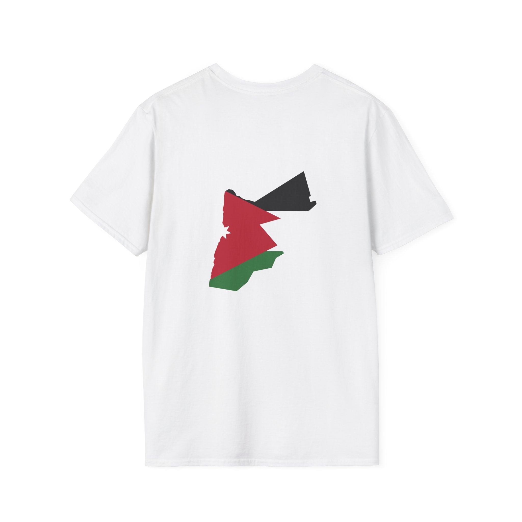 Jordan 2026 Football T-Shirt – Pride of Jordan Map & Flag Tee