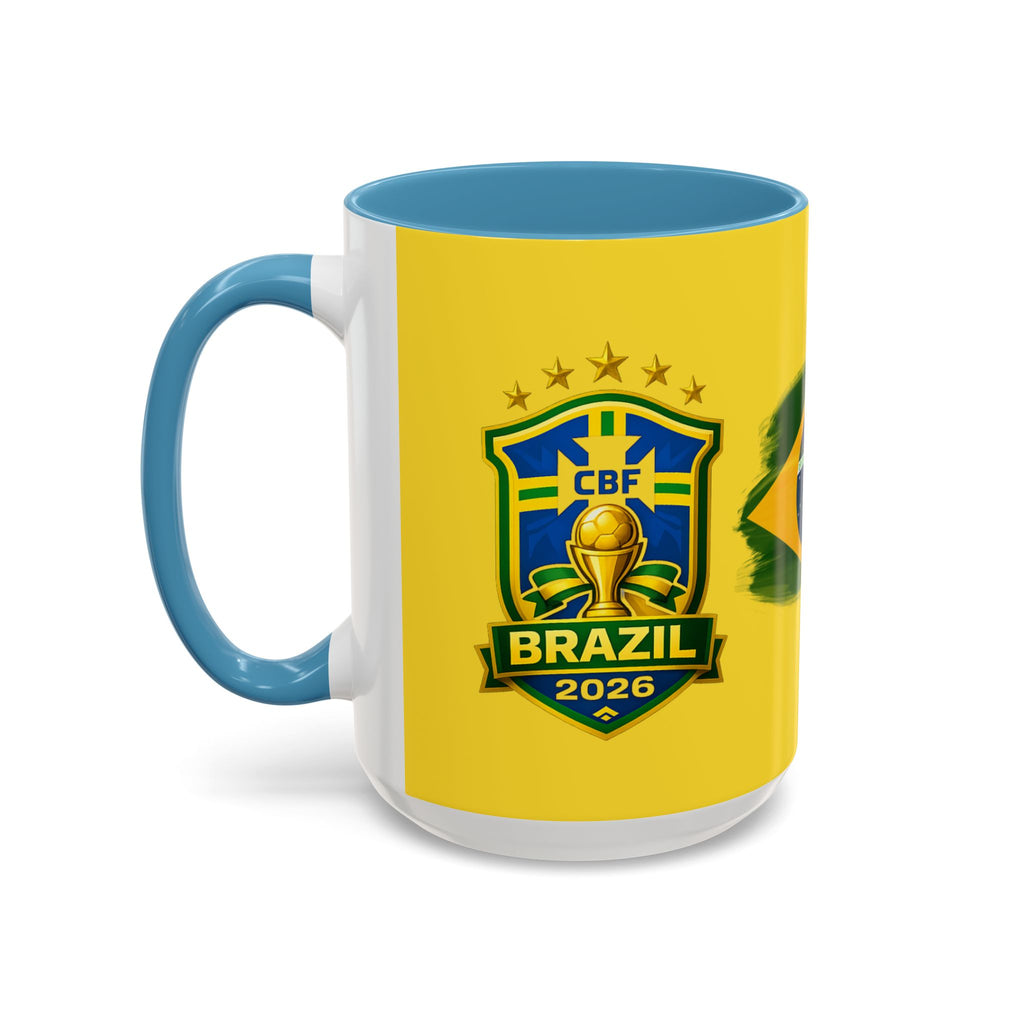 Brazil Soccer 2026 Accent Coffee Mug