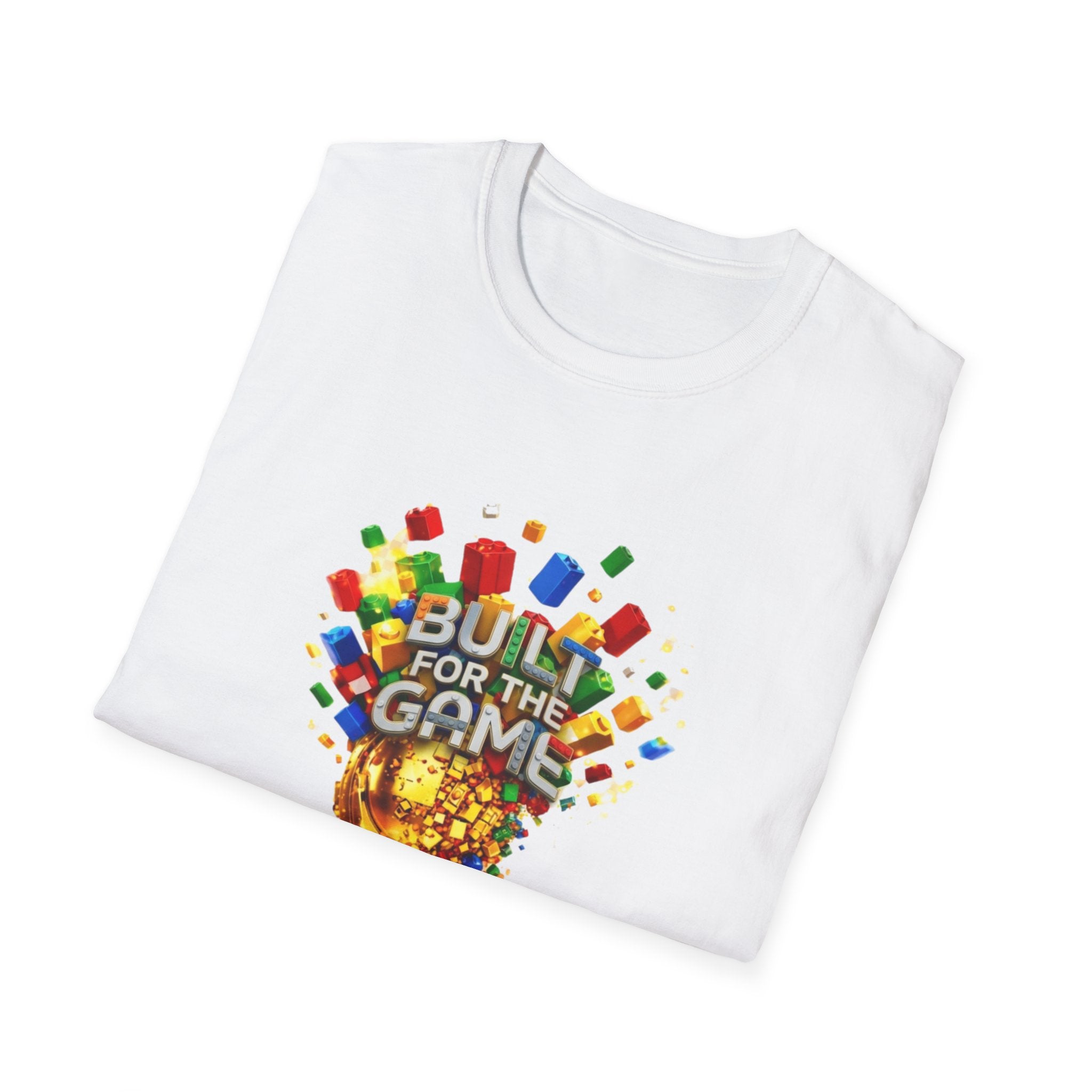 Soccer Trophy T-Shirt — "Built for the Game" Colorful World Cup Tee