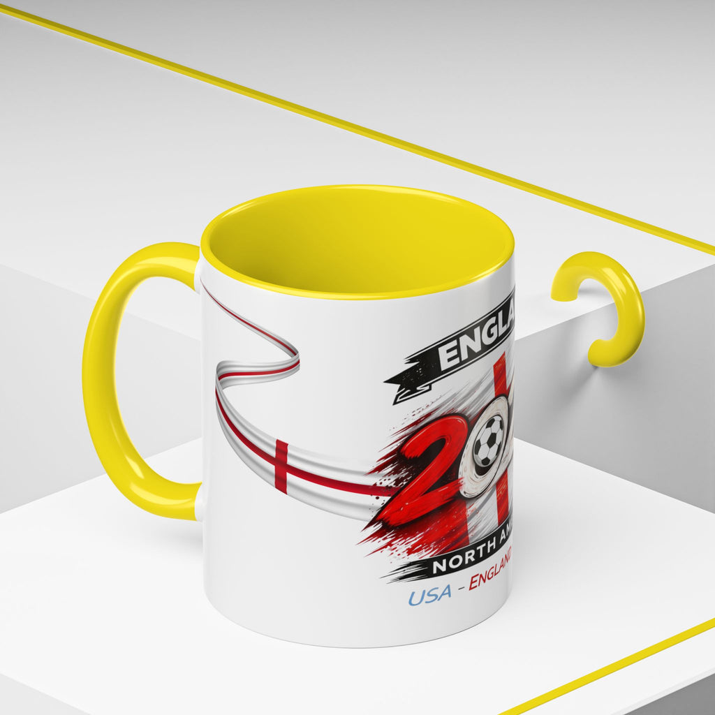 England 2026 Soccer  Cup Mug – North America (USA • England • Mexico)