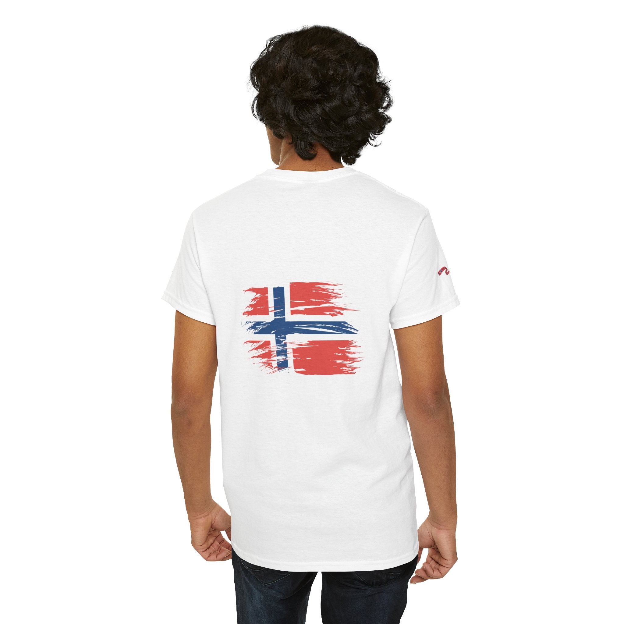 Norway 2026 Soccer Crest T-Shirt — Norwegian Flag Football Fan Tee