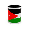Jordan Flag Accent Coffee Mug – Patriotic Jordanian Tea & Coffee Cup (11/15oz)